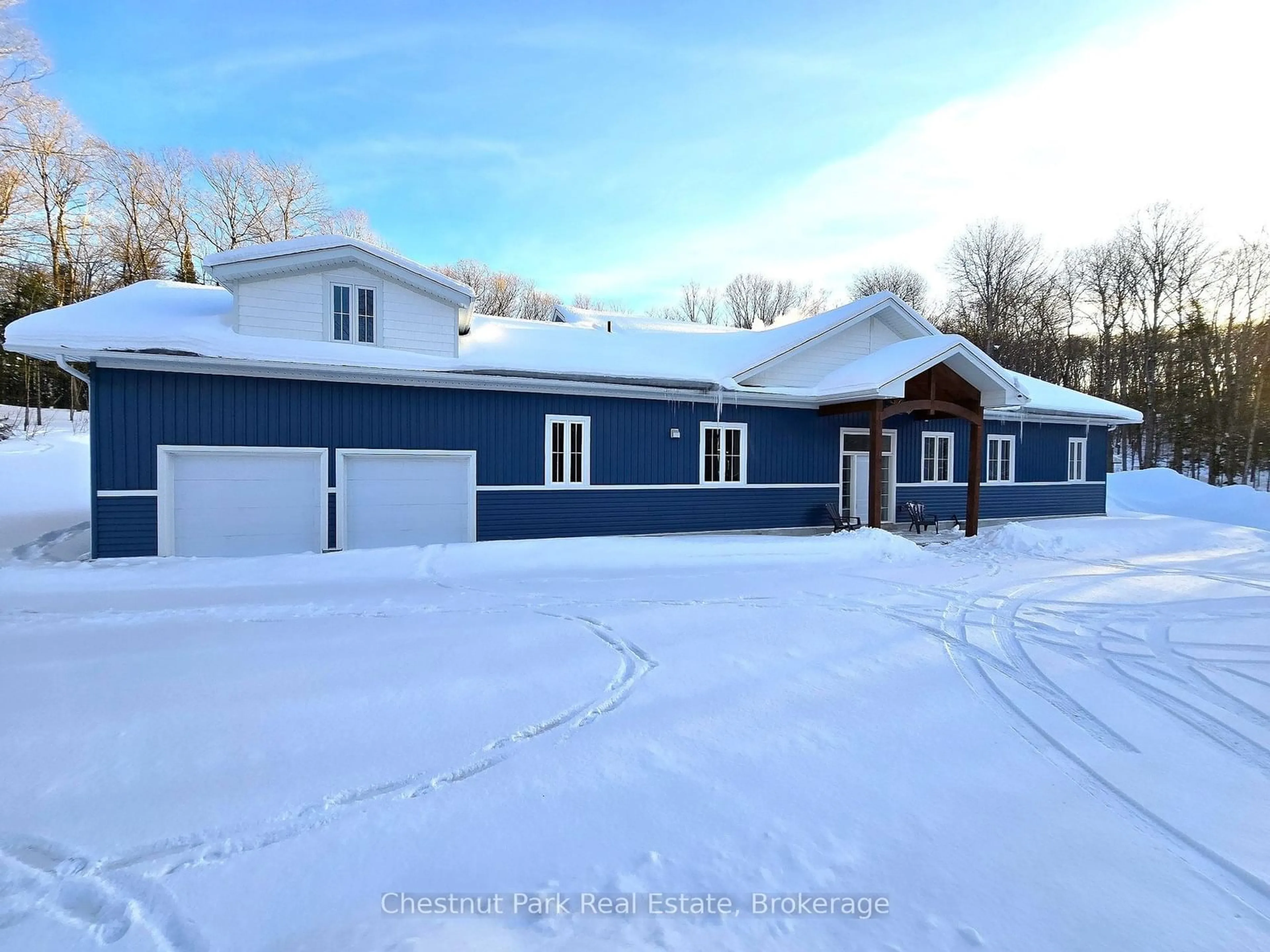 A pic from outside/outdoor area/front of a property/back of a property/a pic from drone, building for 1153 Deer Lake Rd, Perry Ontario P0A 1Z0