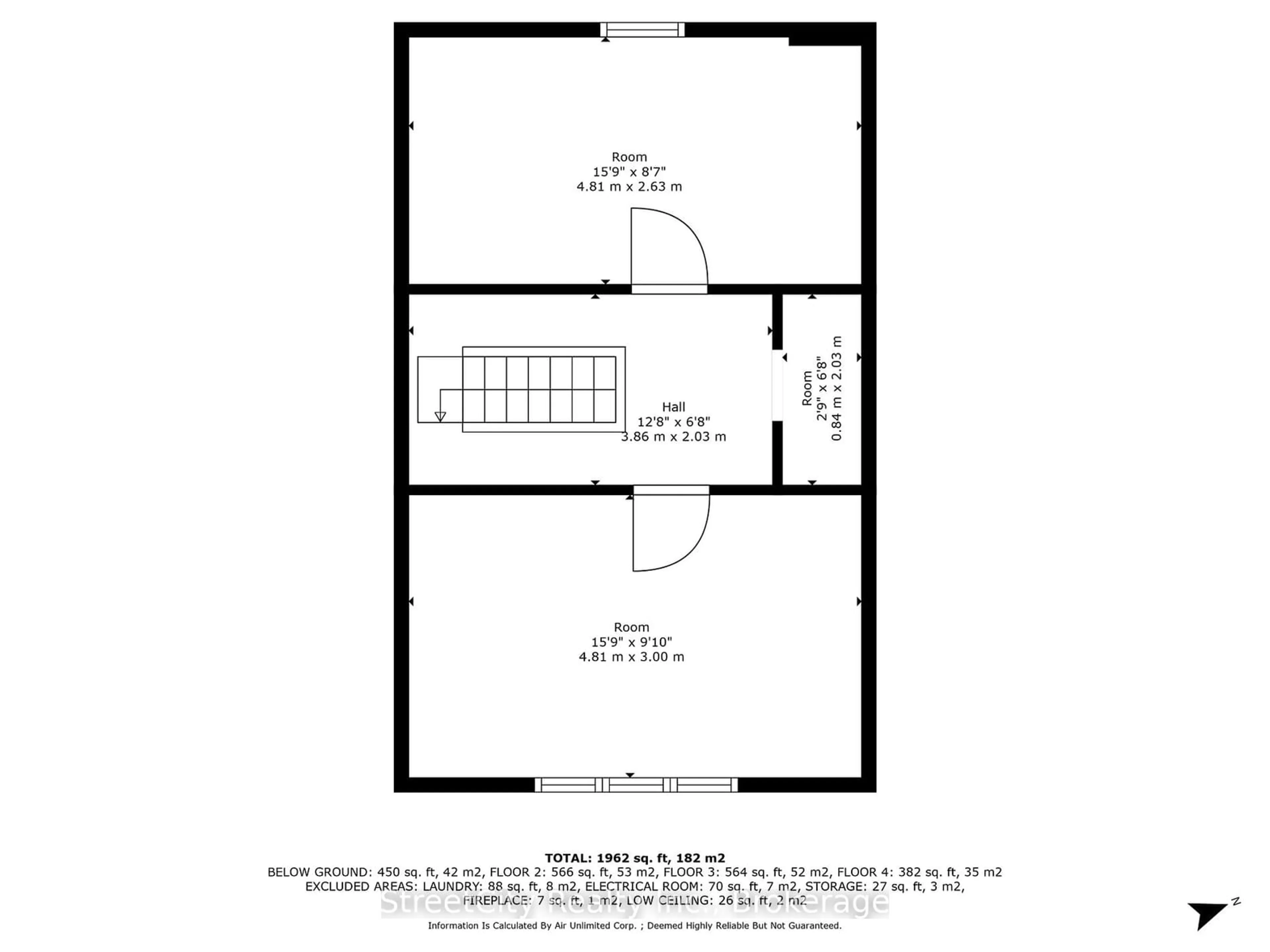 Floor plan for 1 MILTON Ave, Hamilton Ontario L8L 6E5