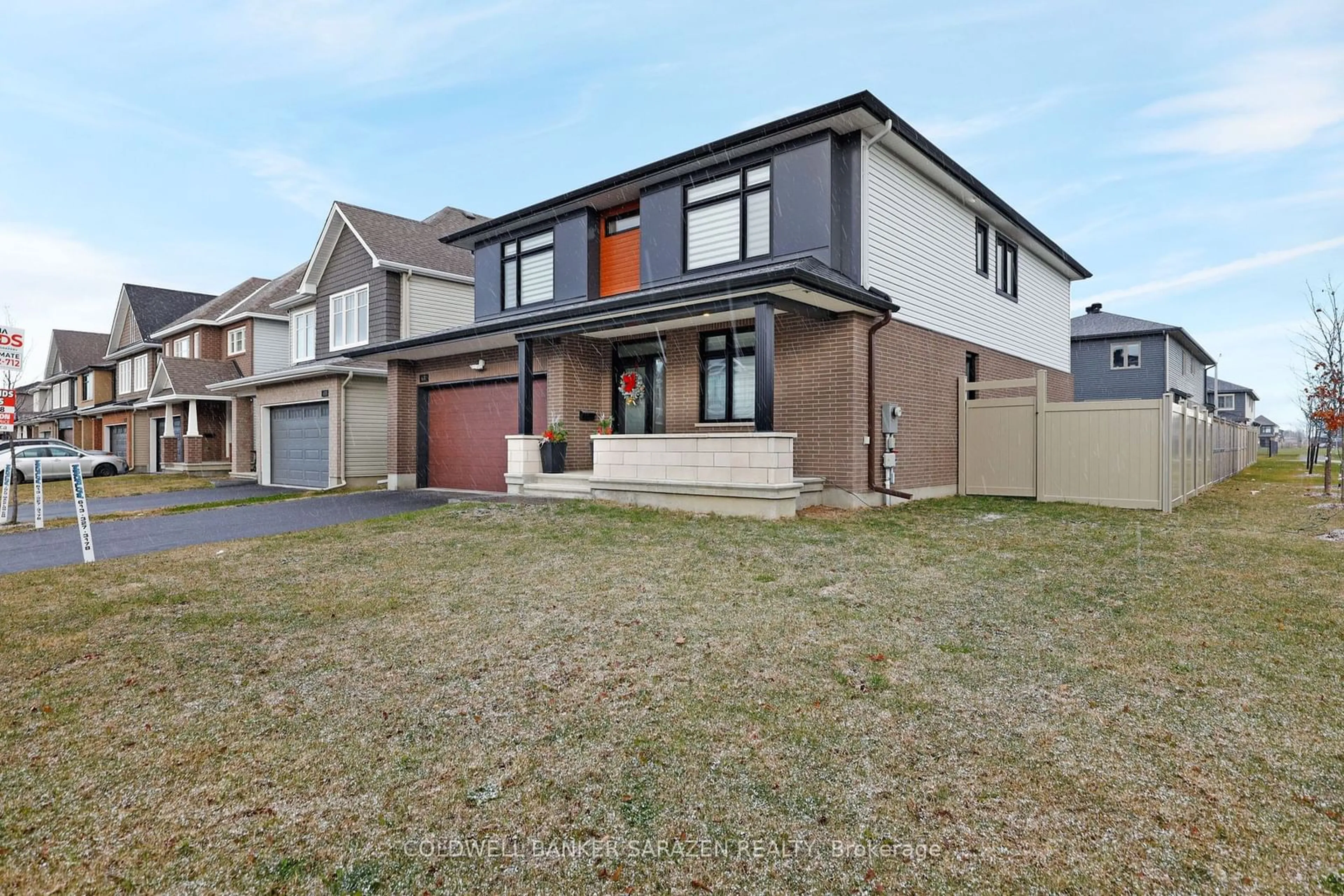 Home with brick exterior material, street for 637 Moonflower Cres, Blossom Park - Airport and Area Ontario K1T 0X8