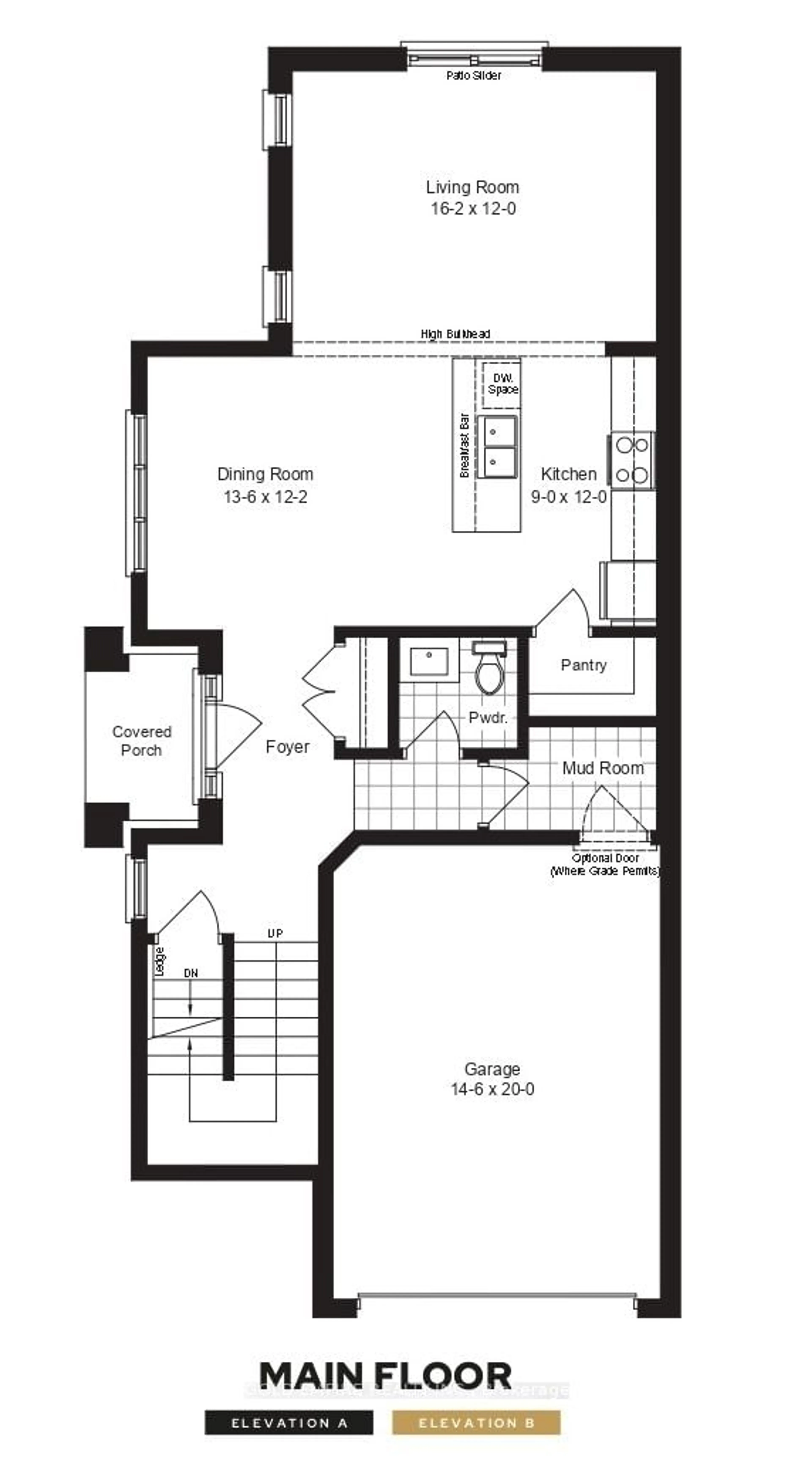 Floor plan for 1135 Hobbs Dr #LOT 155, London Ontario N6M 0M1