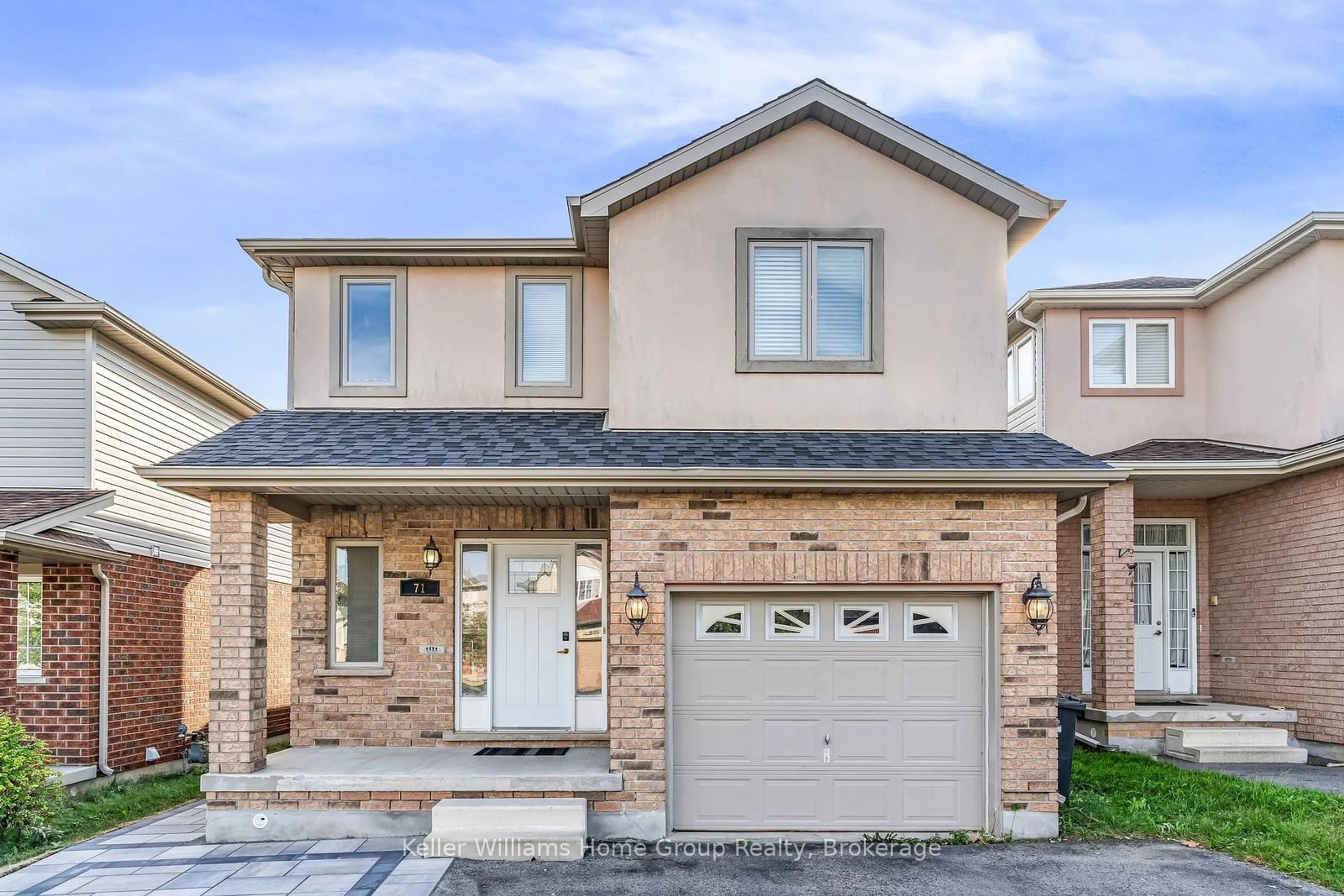 Home with brick exterior material, street for 71 Hasler Cres, Guelph Ontario N1L 0A4