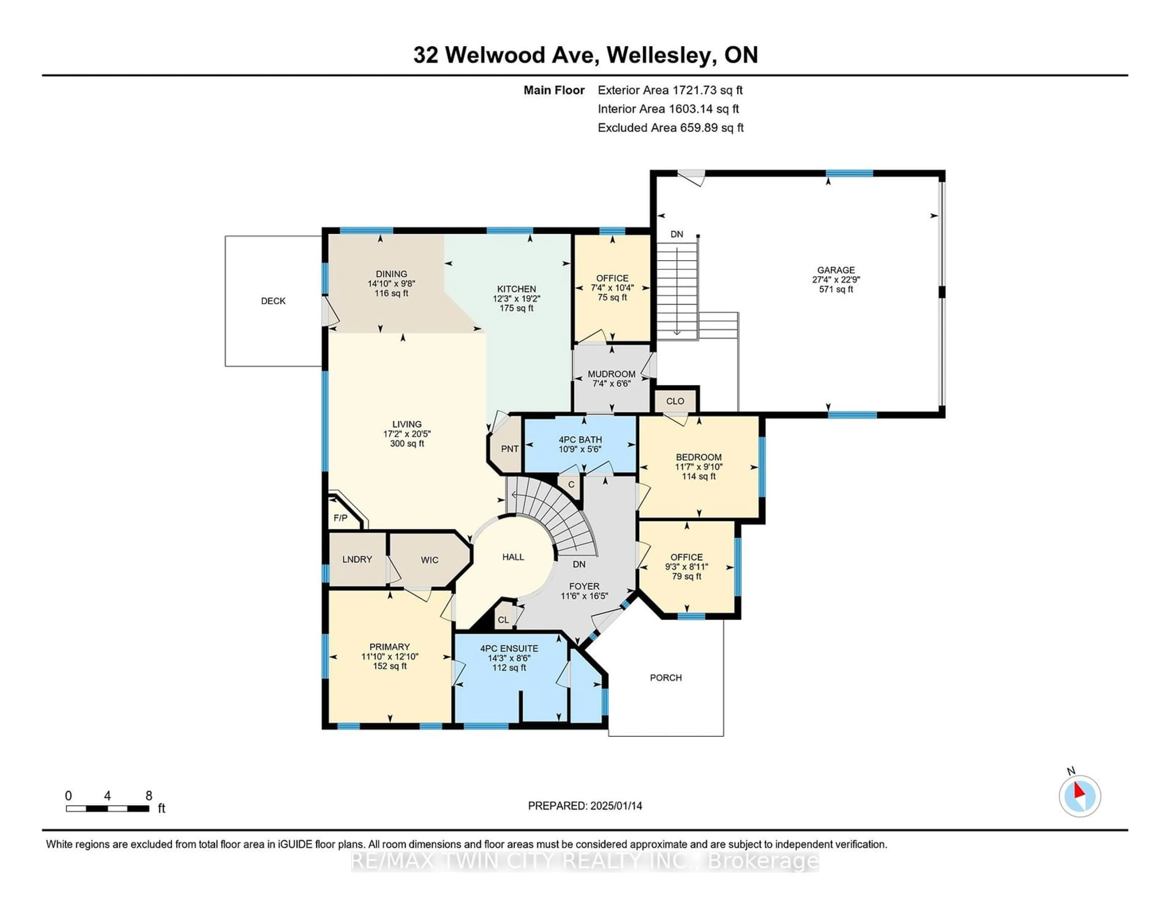 Floor plan for 32 Welwood Ave, Wellesley Ontario N0B 2T0