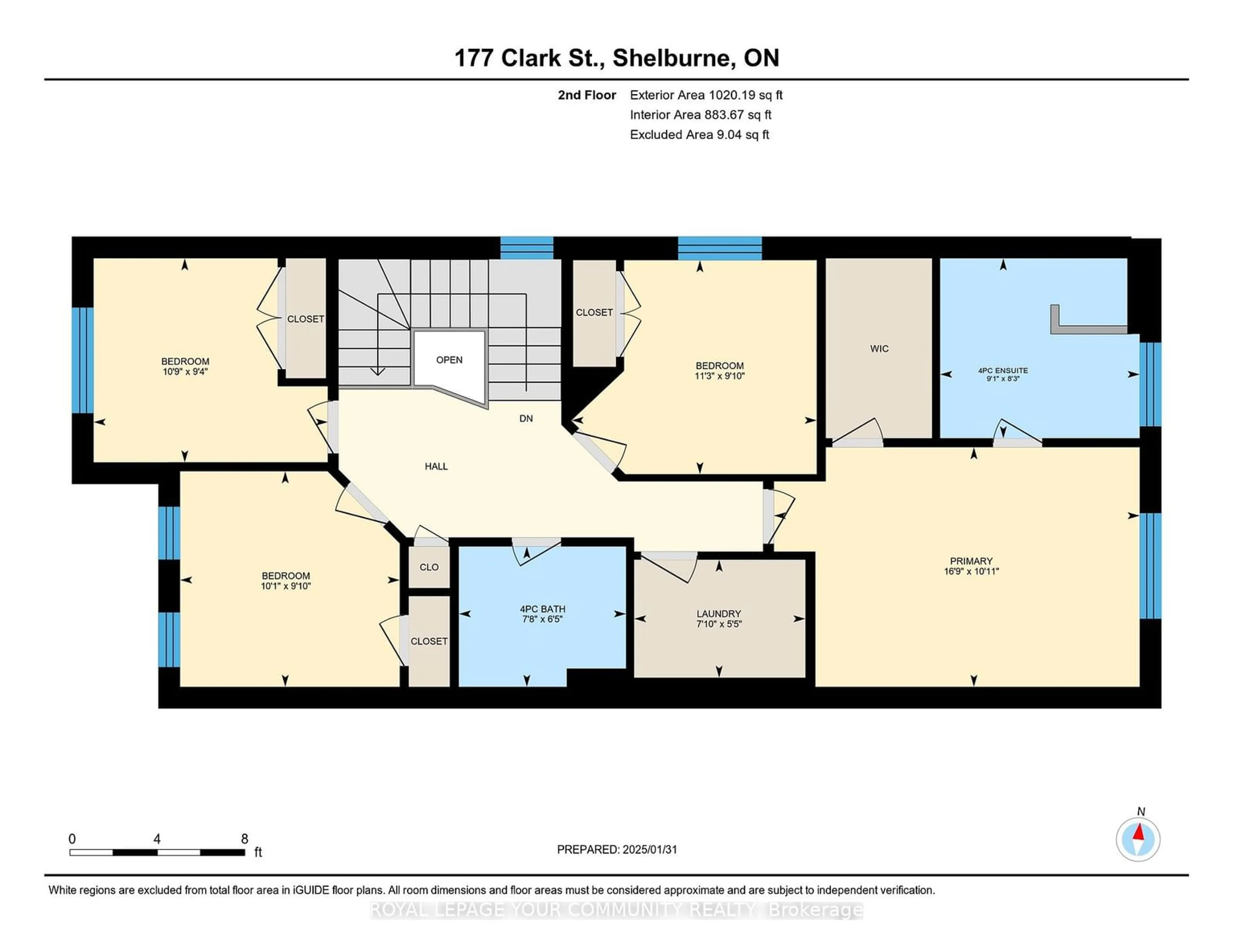 Floor plan for 177 Clark St, Shelburne Ontario L0N 1S3