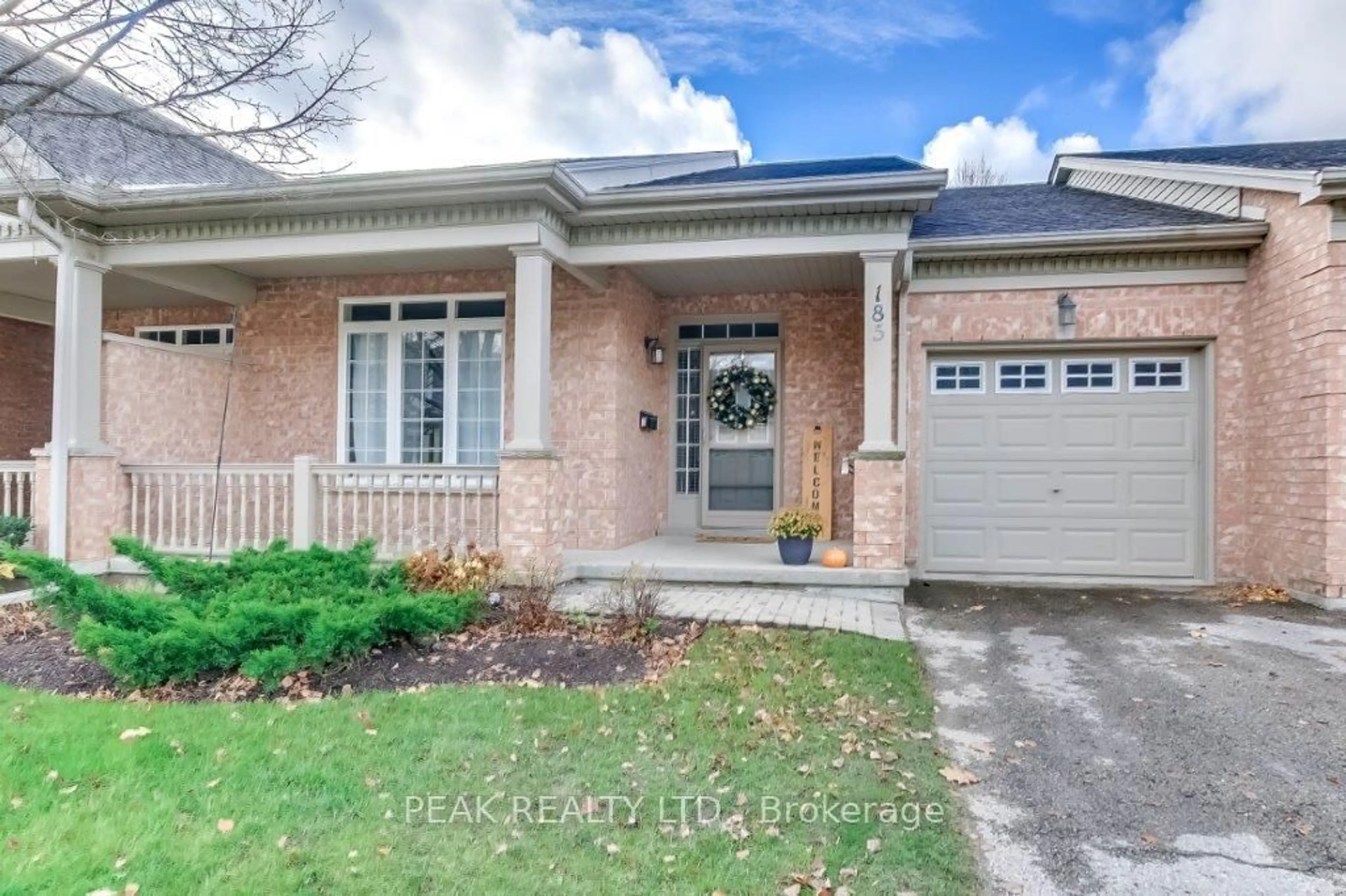 Home with brick exterior material, street for 2025 Meadowgate Blvd #185, London Ontario N6M 1K9