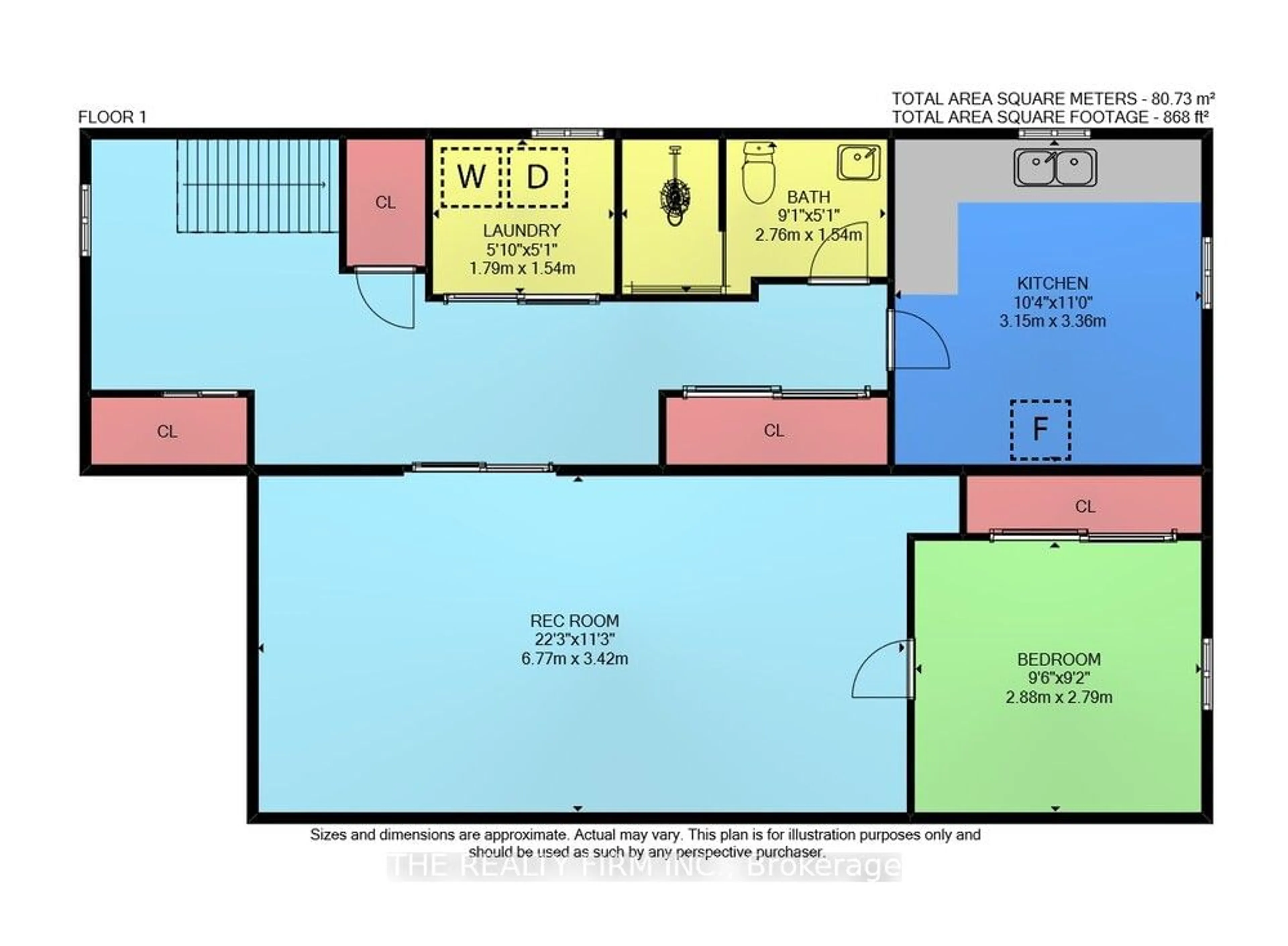 Floor plan for 1856 Royal Cres, London Ontario N5W 2A8