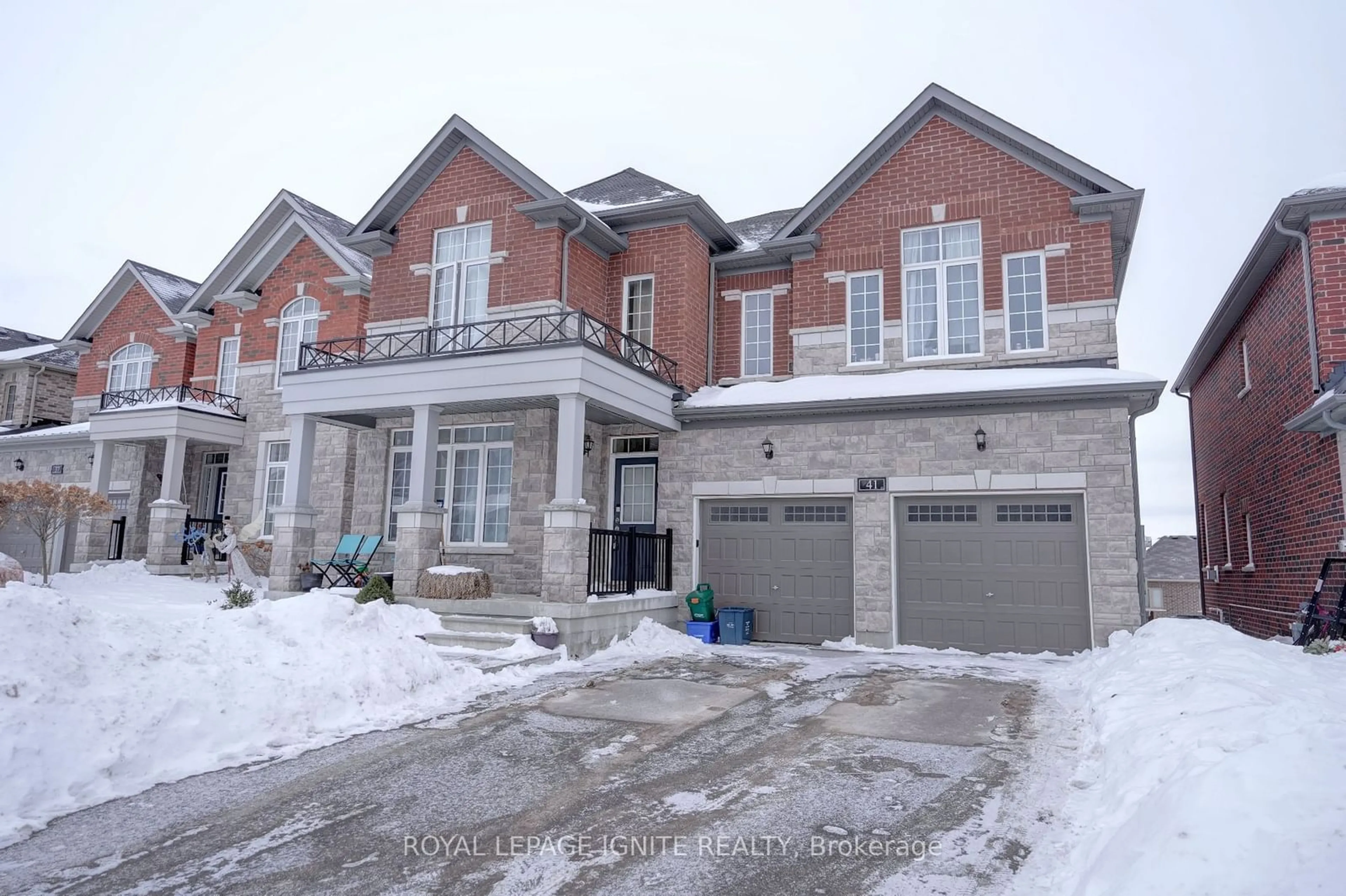 Home with brick exterior material, street for 41 Northhill Ave, Cavan Monaghan Ontario L0A 1G0