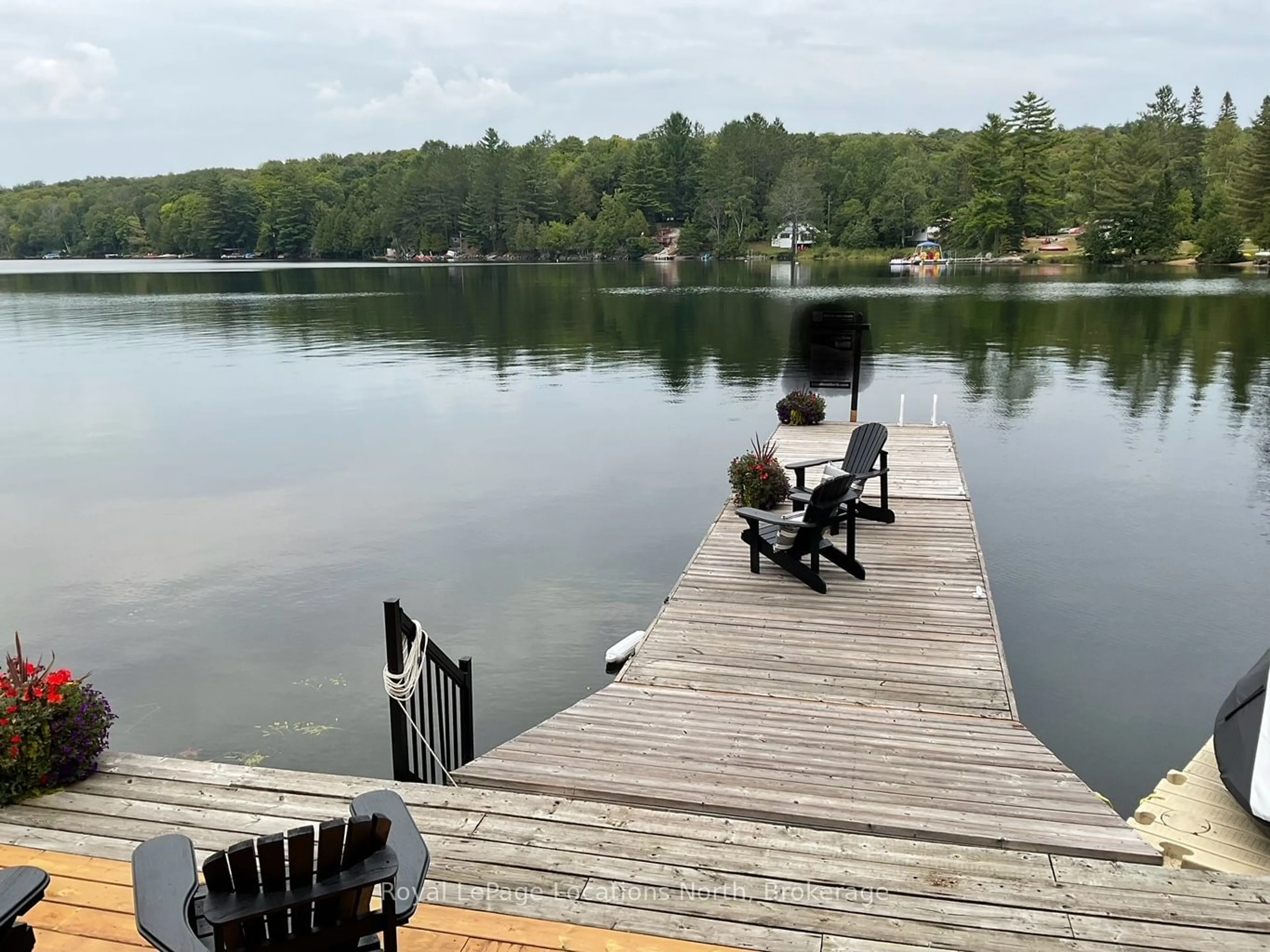 Patio, water/lake/river/ocean view for 1433 South Horn Lk Rd, Ryerson Ontario P0A 1C0