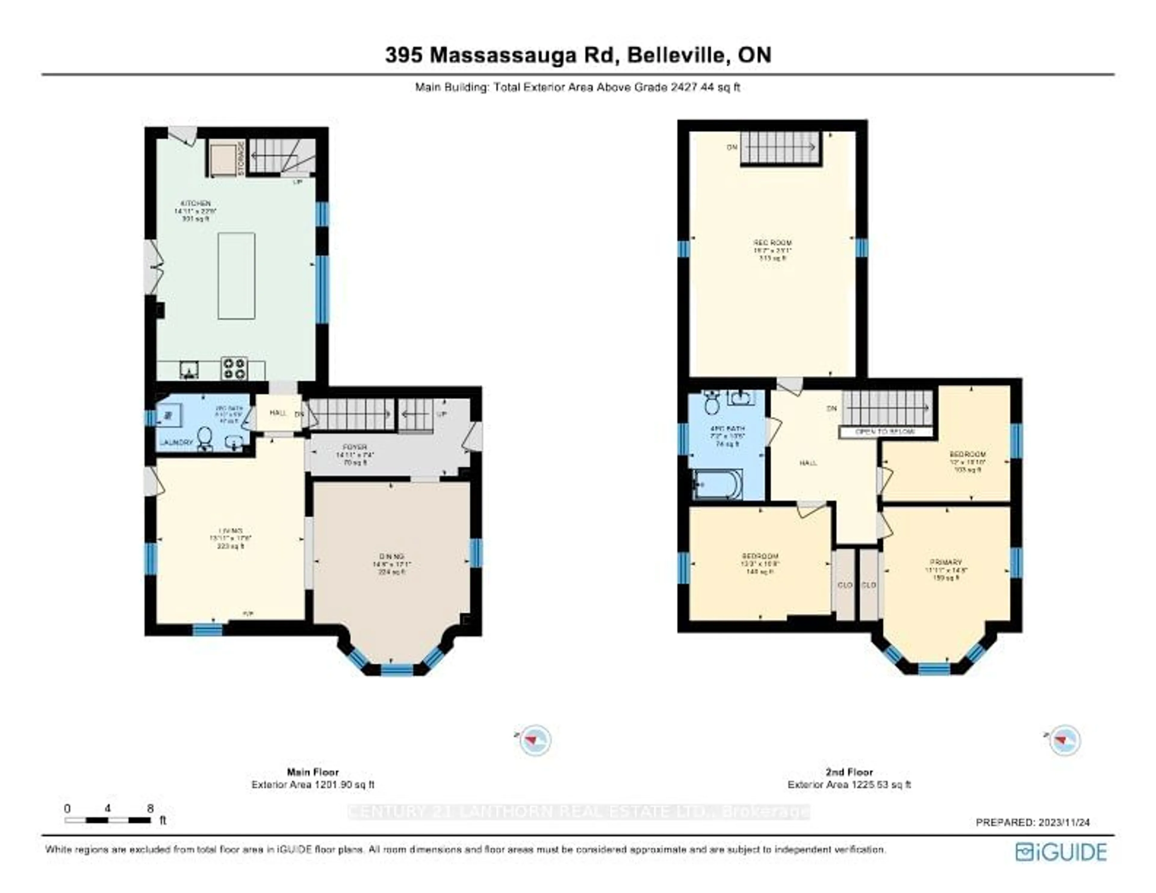 Floor plan for 395 Massassauga Rd, Prince Edward County Ontario K8N 4Z7