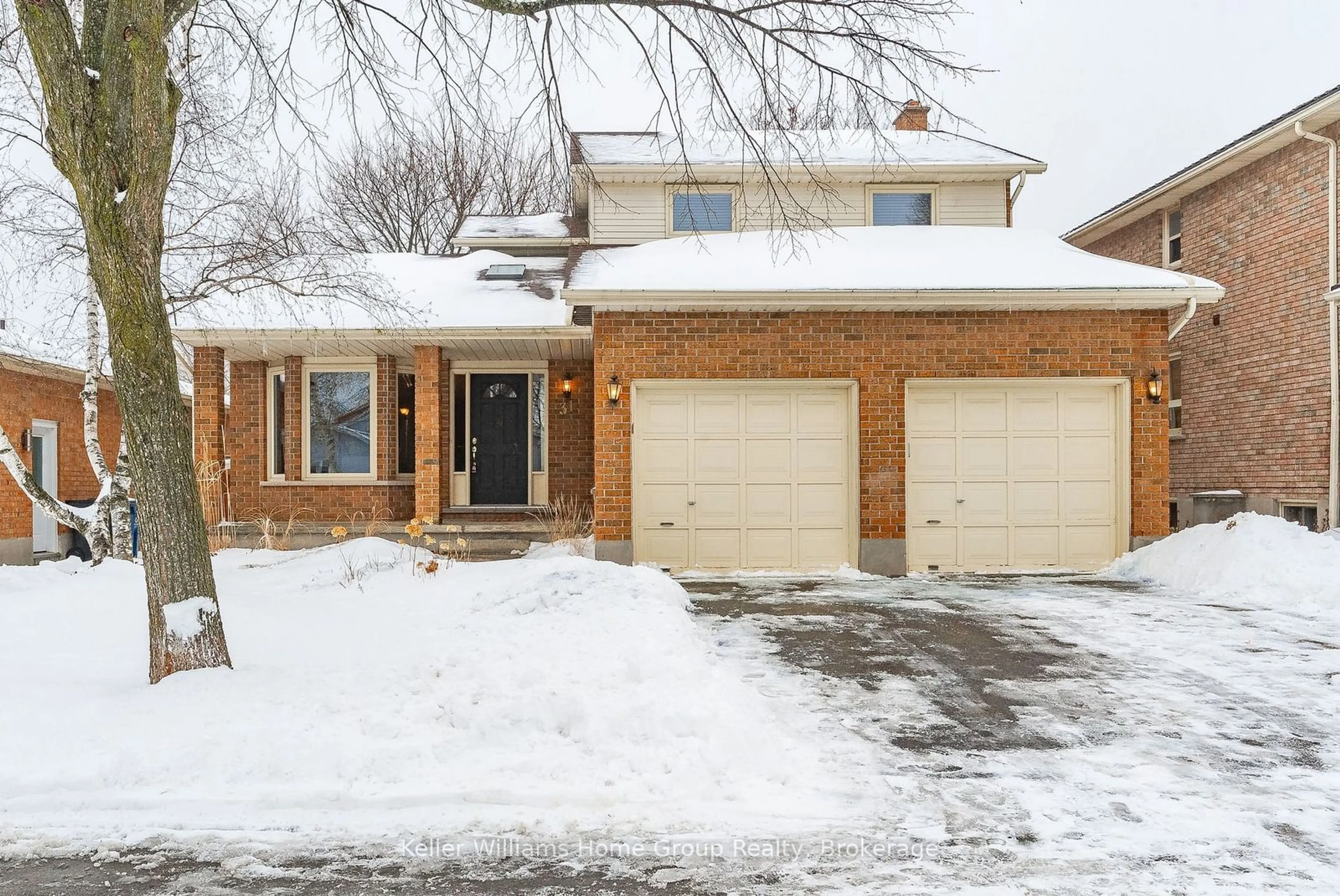 Home with brick exterior material, street for 31 Pinetree Dr, Guelph Ontario N1K 1P1