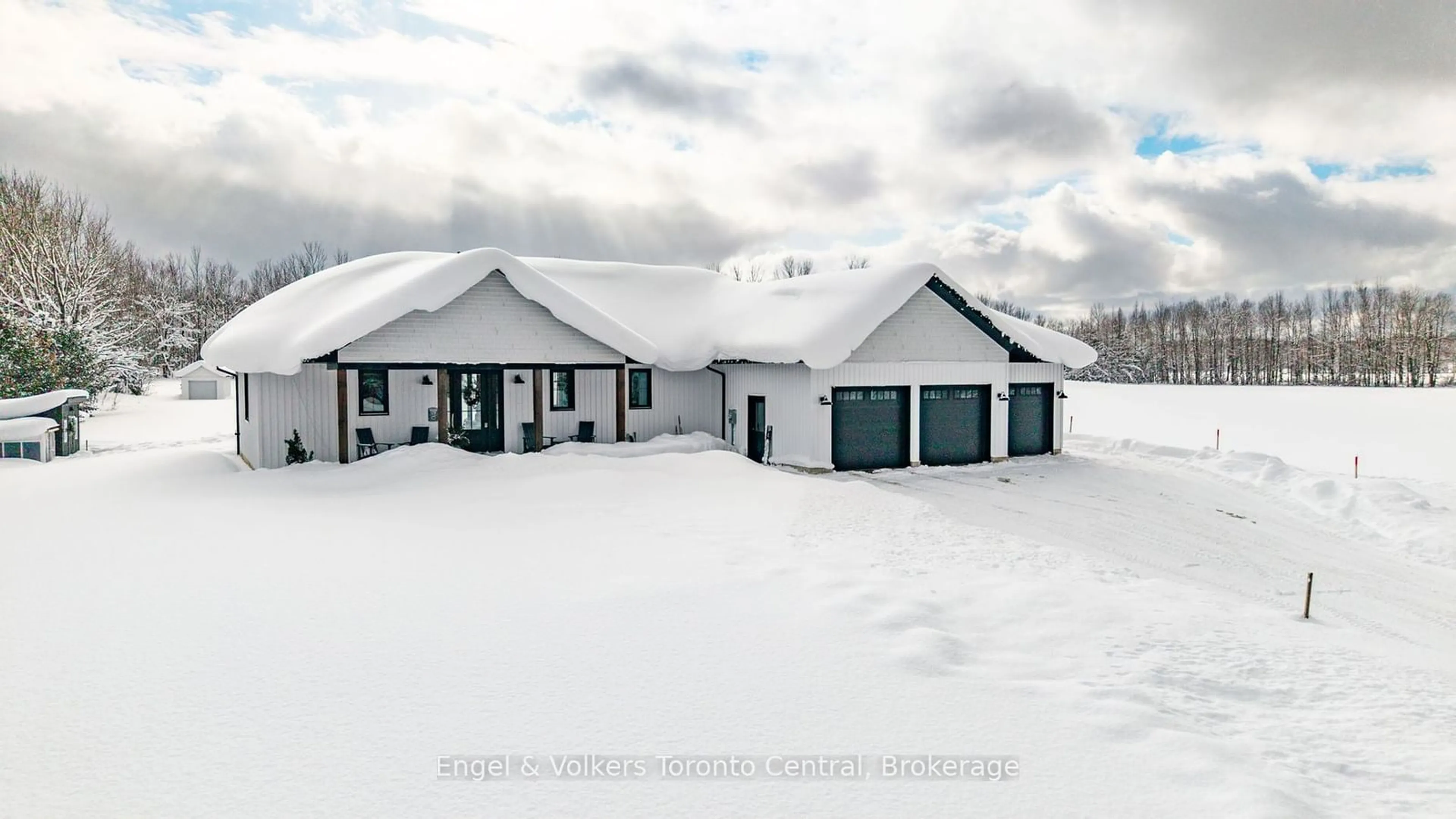 A pic from outside/outdoor area/front of a property/back of a property/a pic from drone, unknown for 462428 Concession 24 Rd, Georgian Bluffs Ontario N0H 2T0