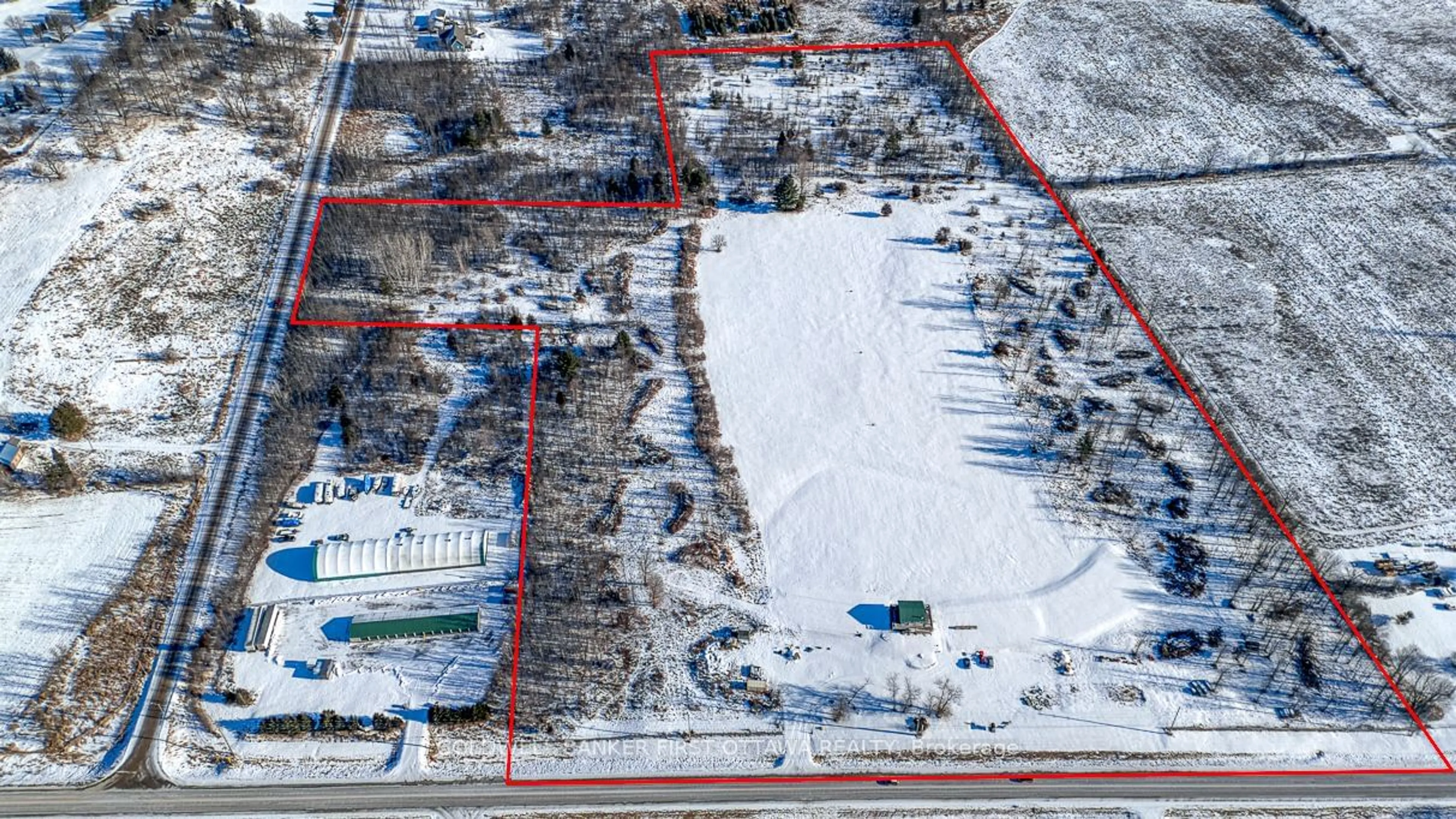 A pic from outside/outdoor area/front of a property/back of a property/a pic from drone, street for 9256 County Road 42 Rd, Rideau Lakes Ontario K0G 1X0