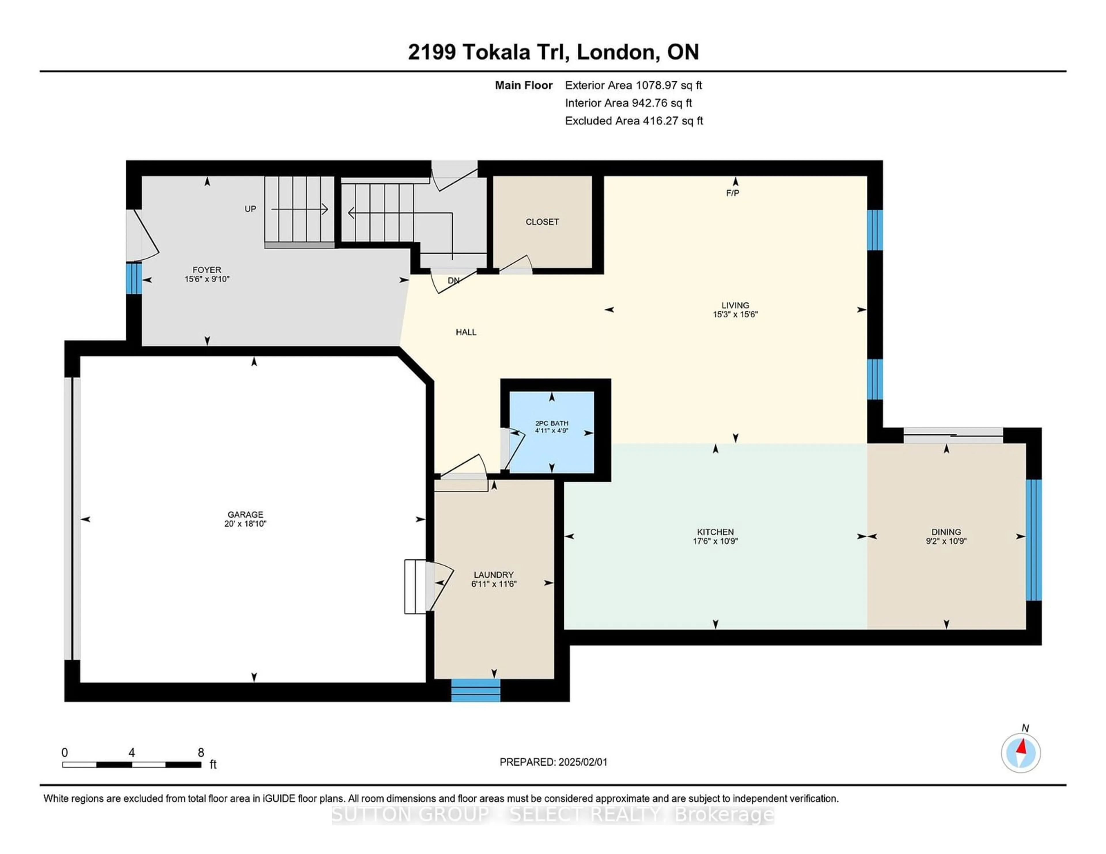 Floor plan for 2199 Tokala Tr, London Ontario N6G 0Z7