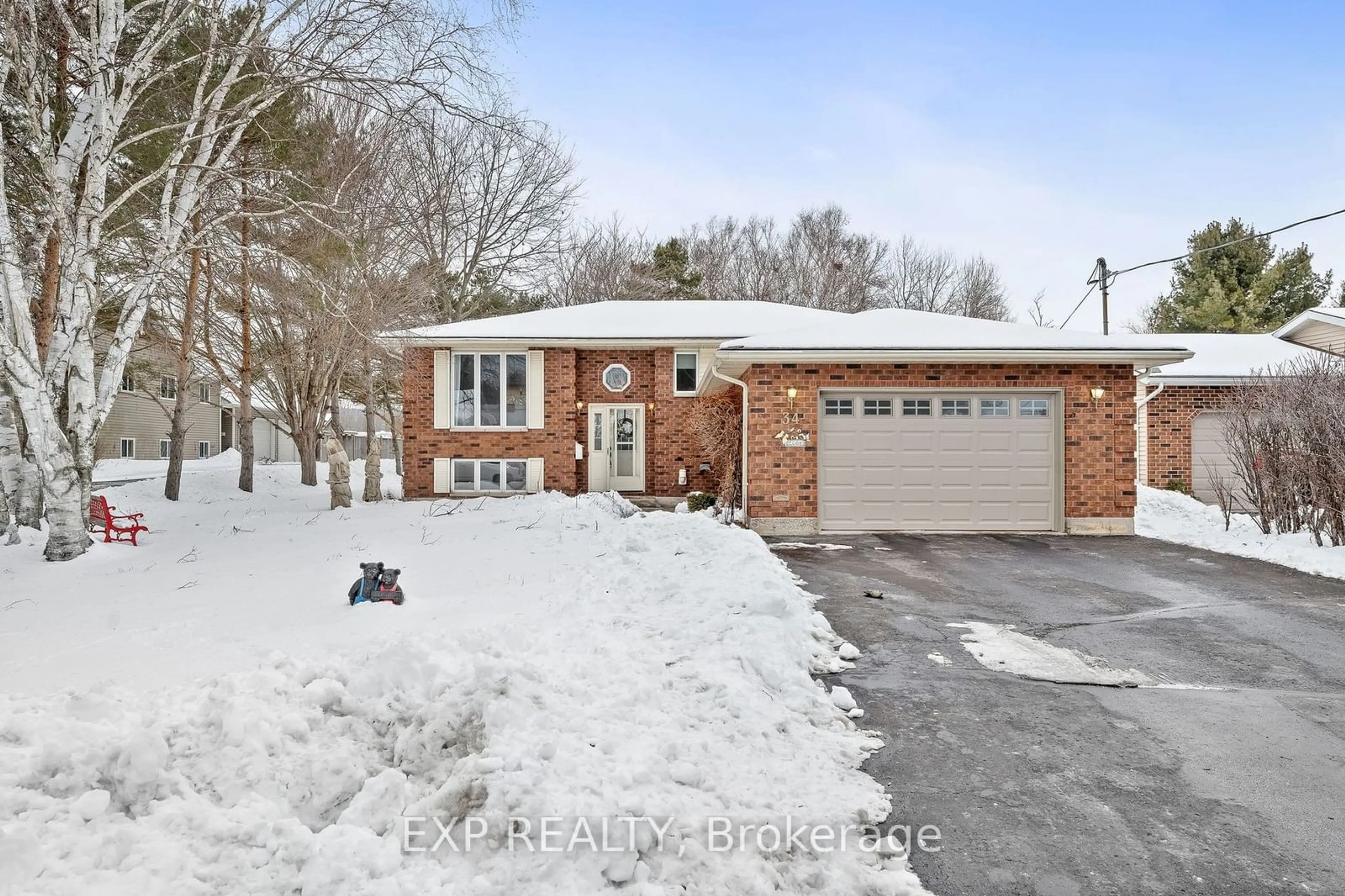 Home with brick exterior material, street for 34 BUTLER St, Brighton Ontario K0K 1H0