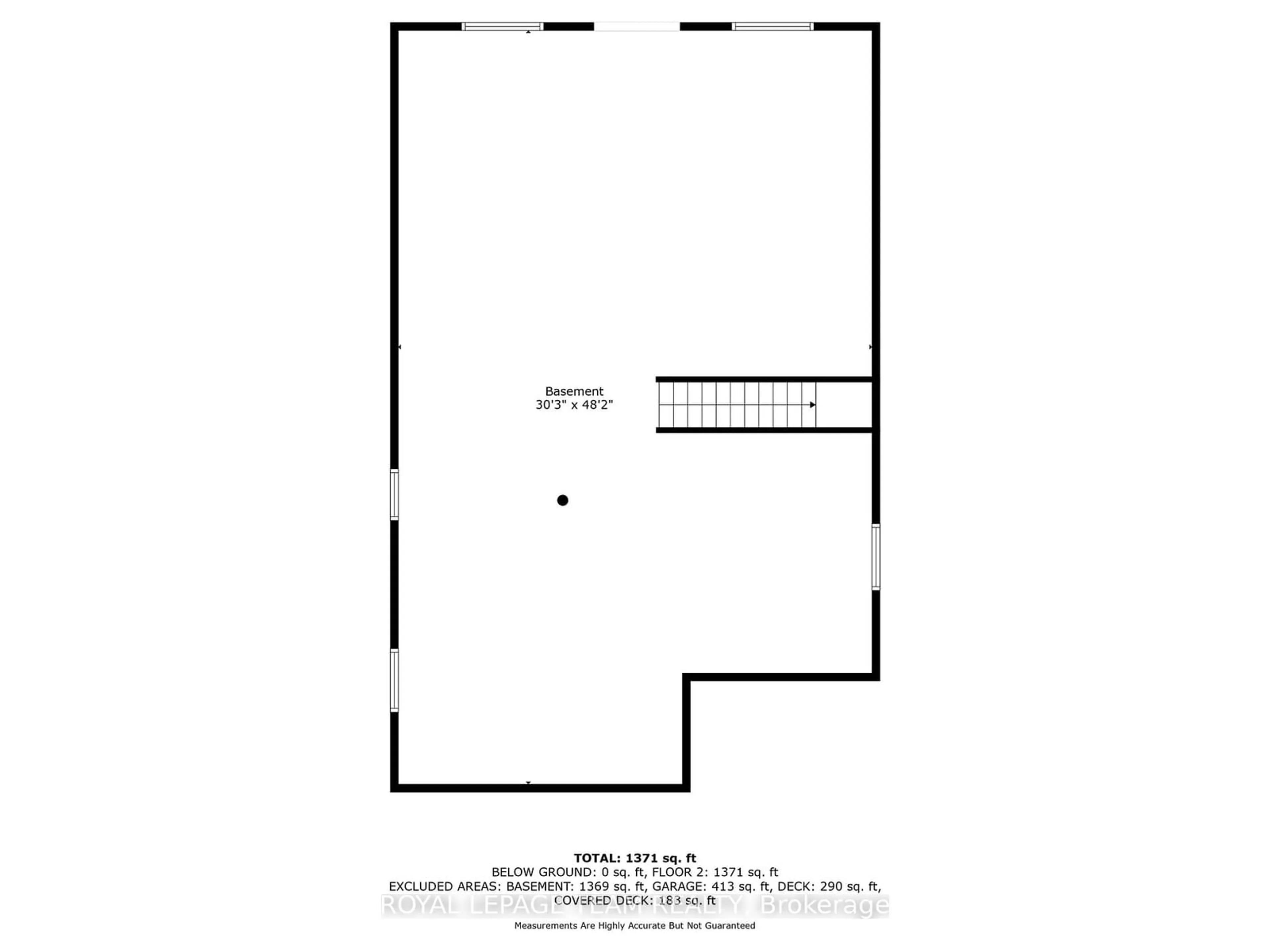 Floor plan for 121 Otteridge Dr, Renfrew Ontario K7V 0A1