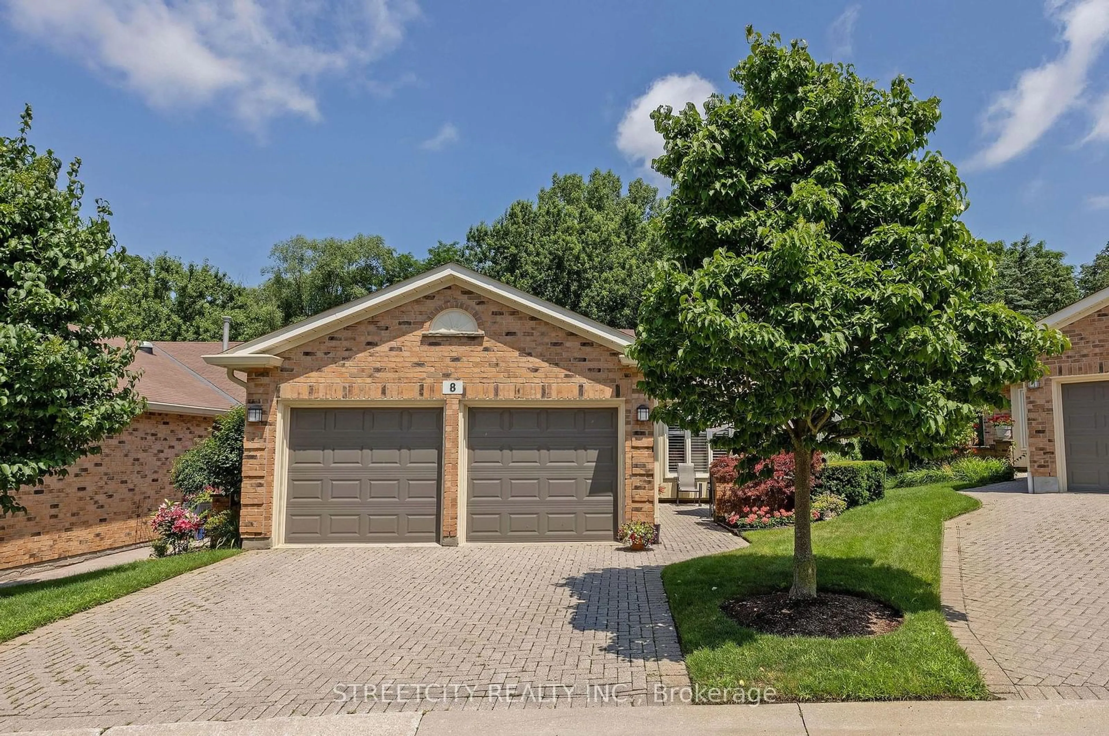 Home with brick exterior material, street for 445 Riverside Dr #8, London Ontario N6H 2R8