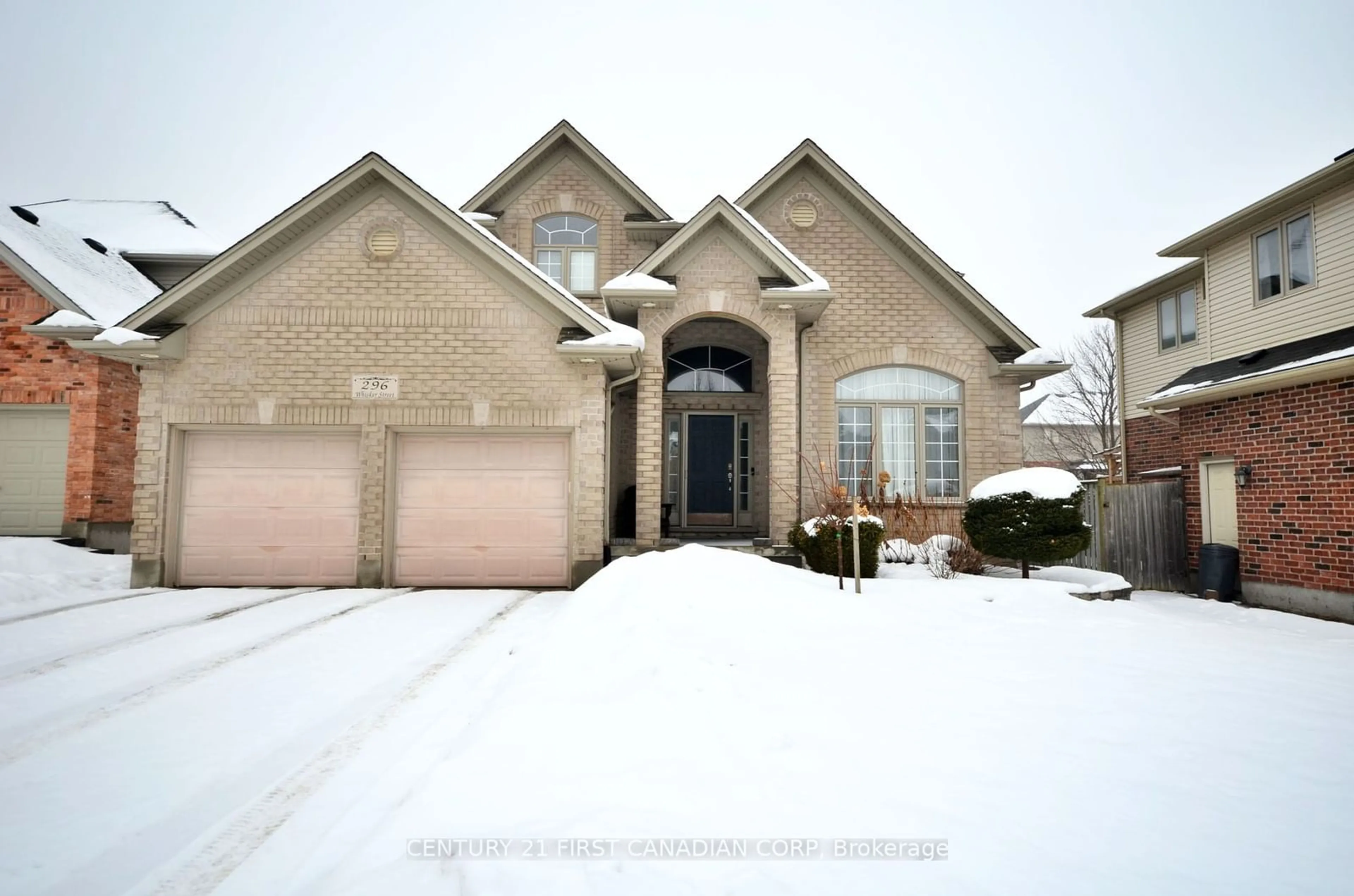 Home with brick exterior material, street for 296 Whisker St, London Ontario N5X 4L4