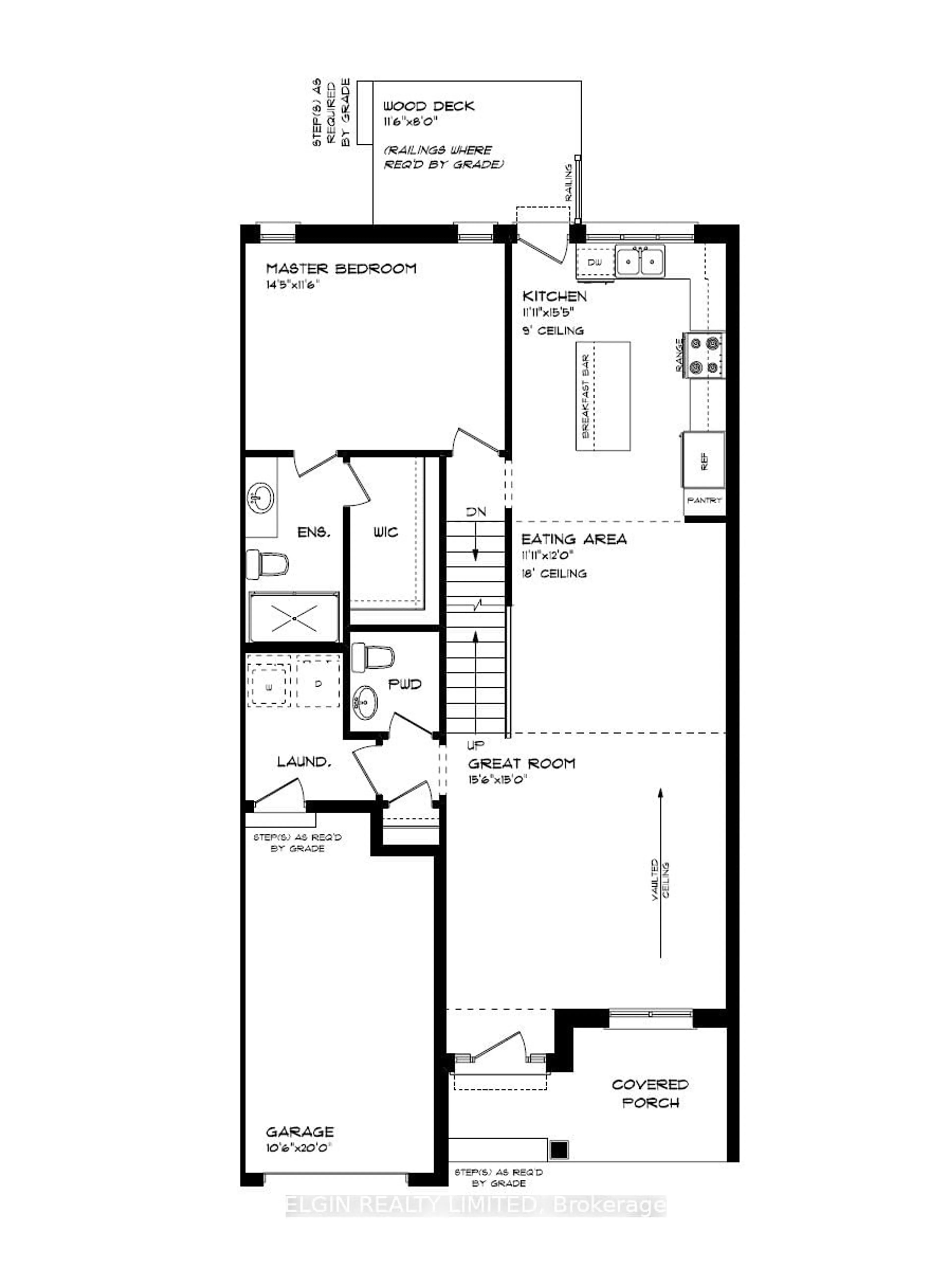 Floor plan for 48 Dunning Way, St. Thomas Ontario N5R 0P8