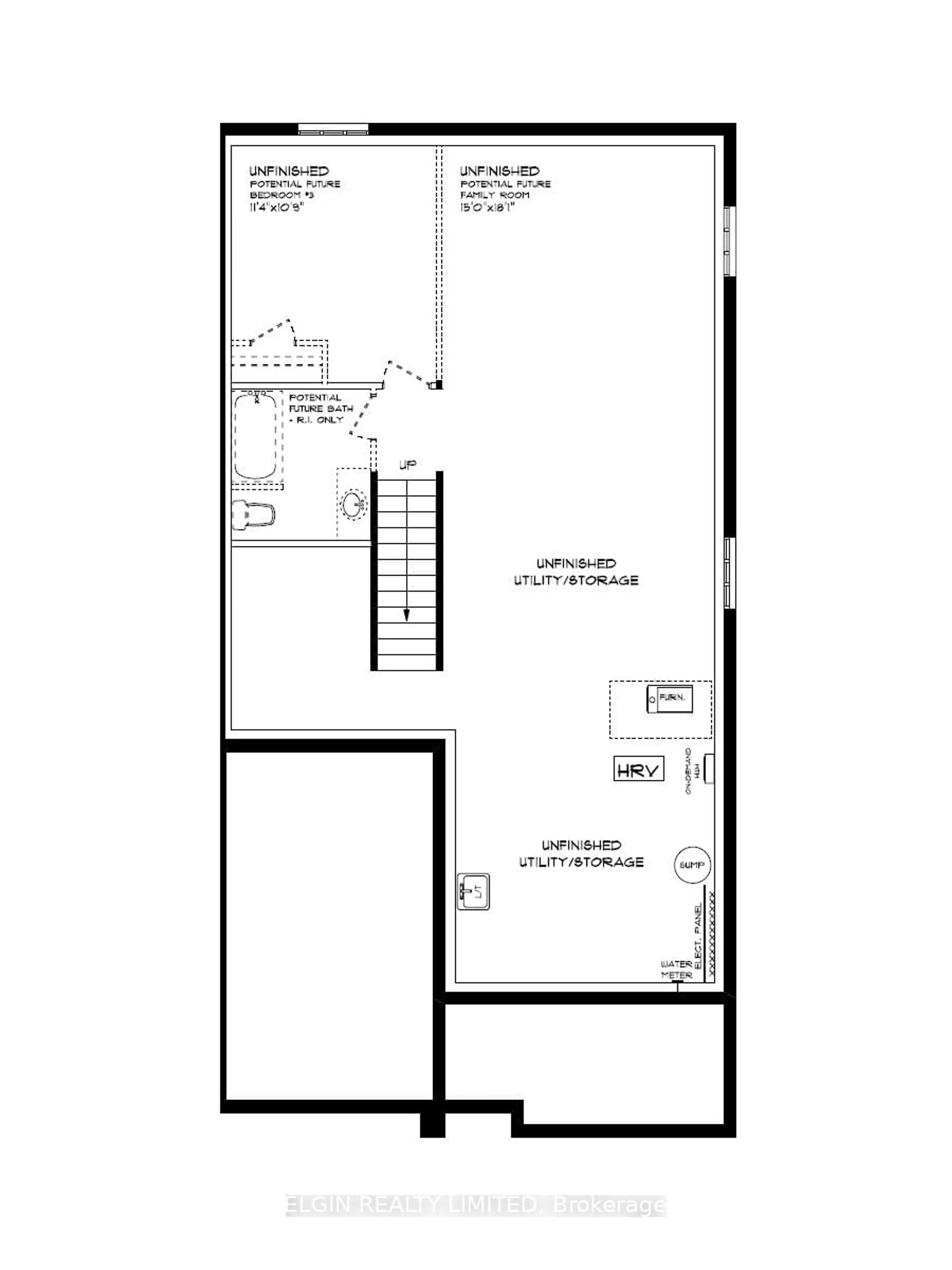 Floor plan for 44 Dunning Way, St. Thomas Ontario N5R 0P7