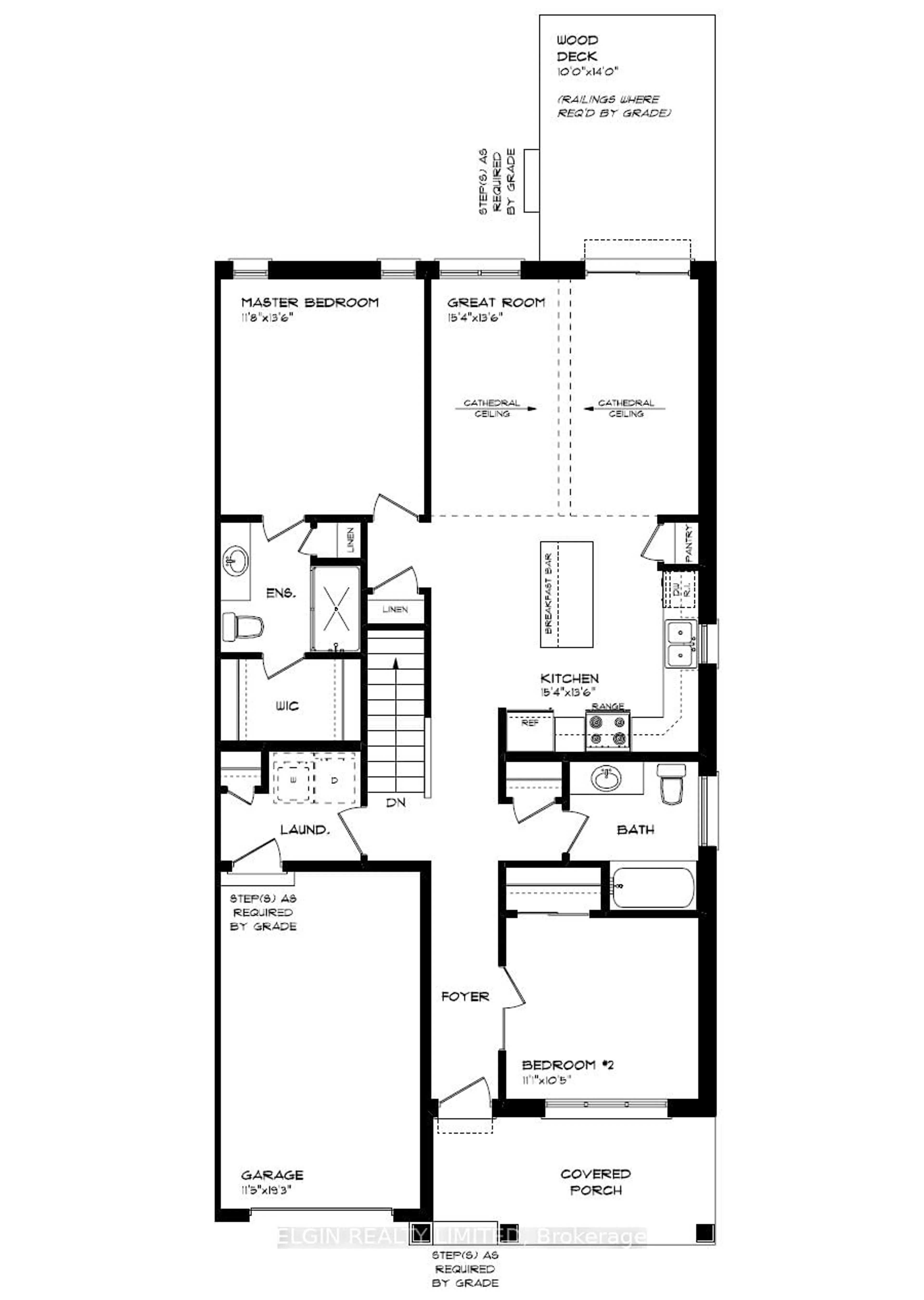 Floor plan for 44 Dunning Way, St. Thomas Ontario N5R 0P7