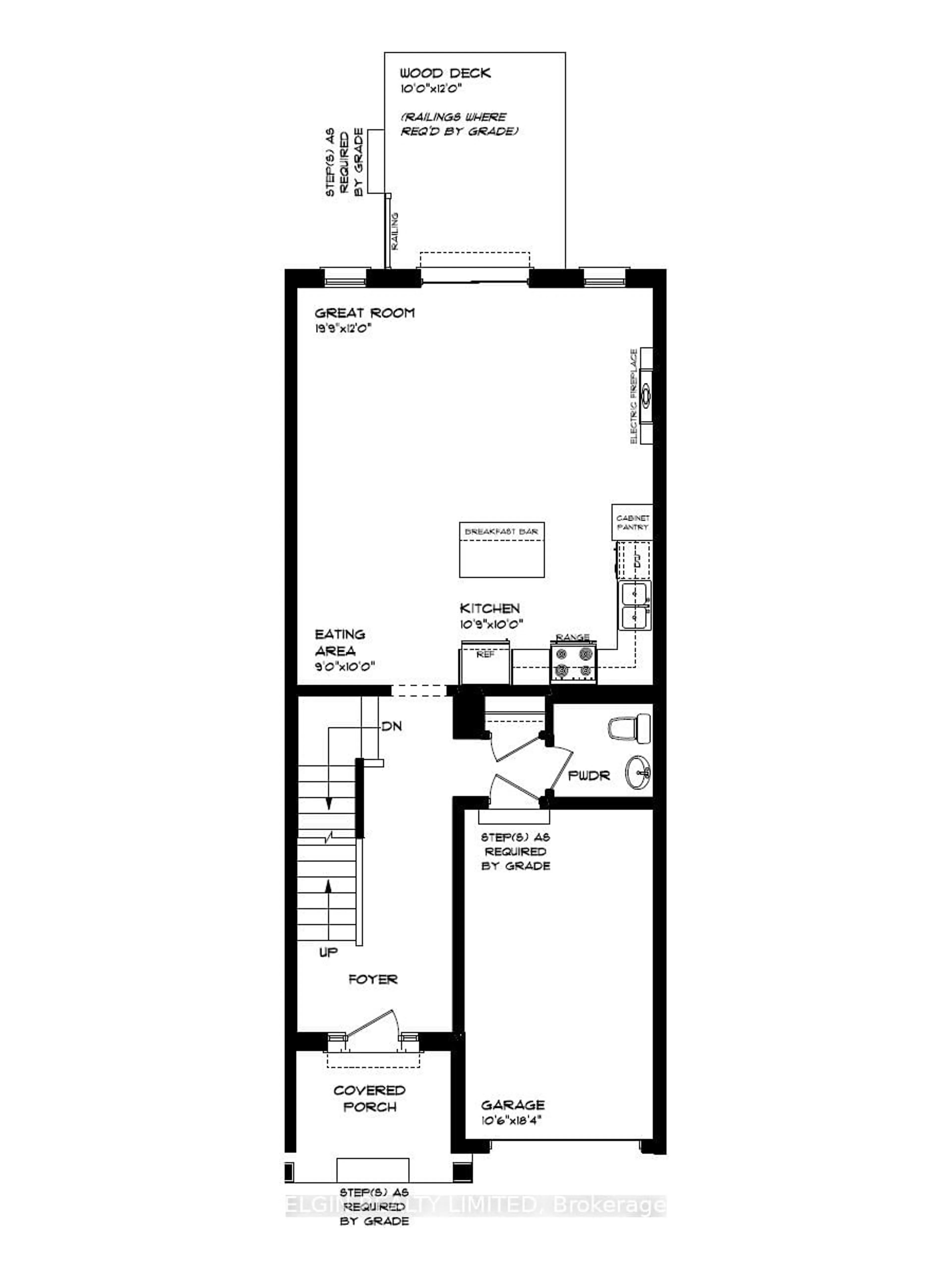 Floor plan for 225 Renaissance Dr, St. Thomas Ontario N5R 0P9