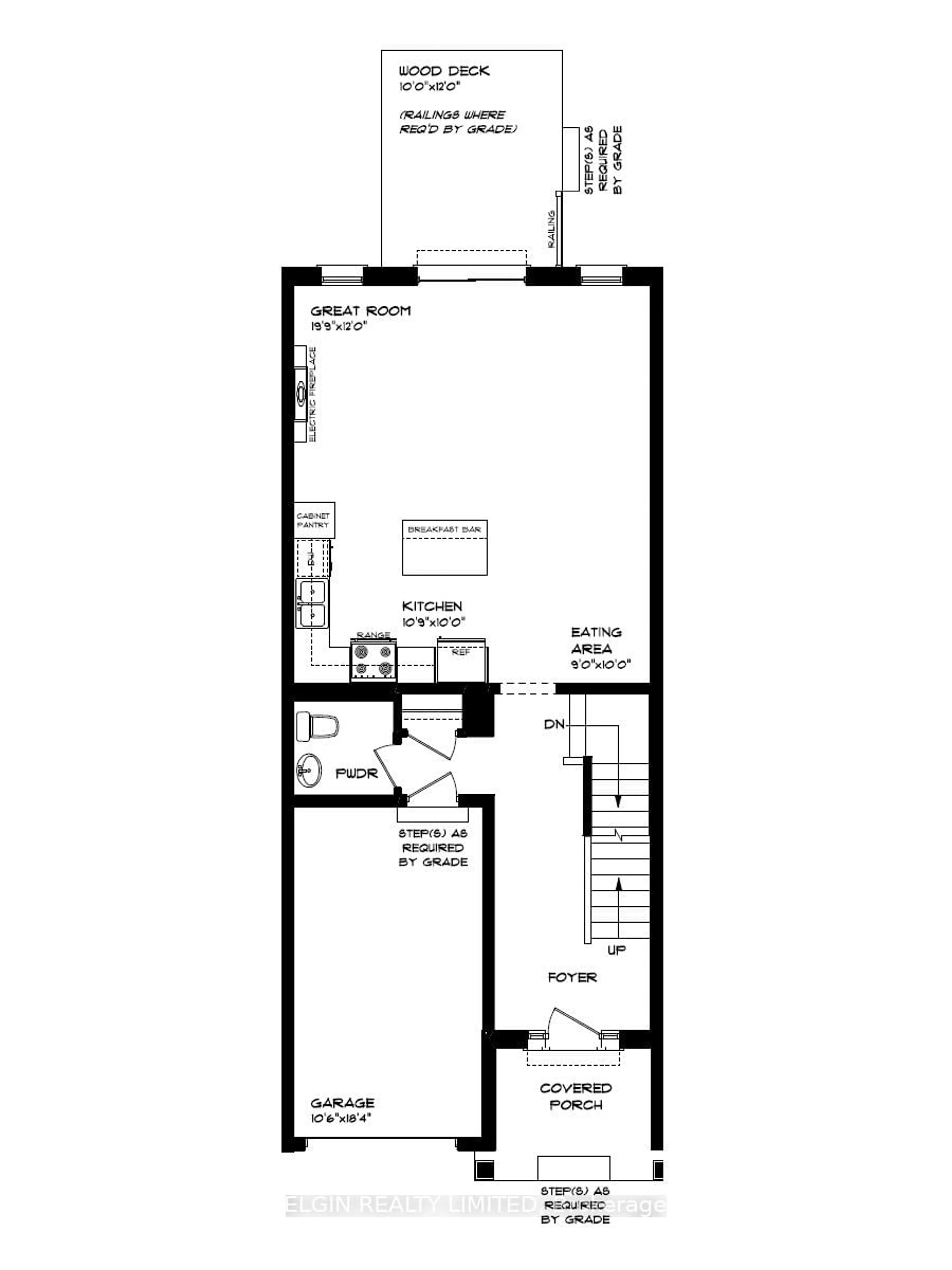 Floor plan for 227 Renaissance Dr, St. Thomas Ontario N5R 0P9