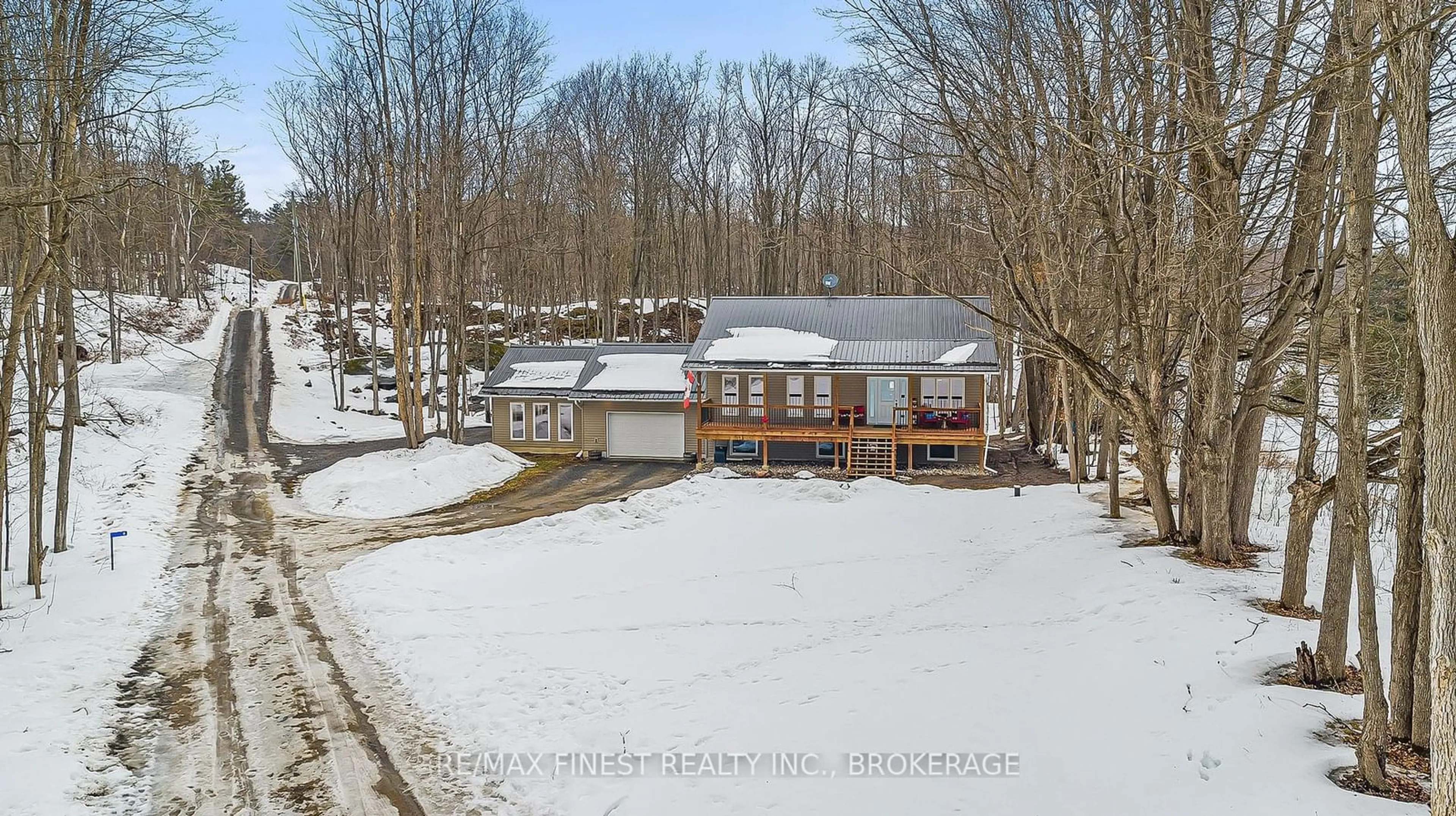 A pic from outside/outdoor area/front of a property/back of a property/a pic from drone, unknown for 8 ENCHANTED Lane, South Frontenac Ontario K0H 2L0