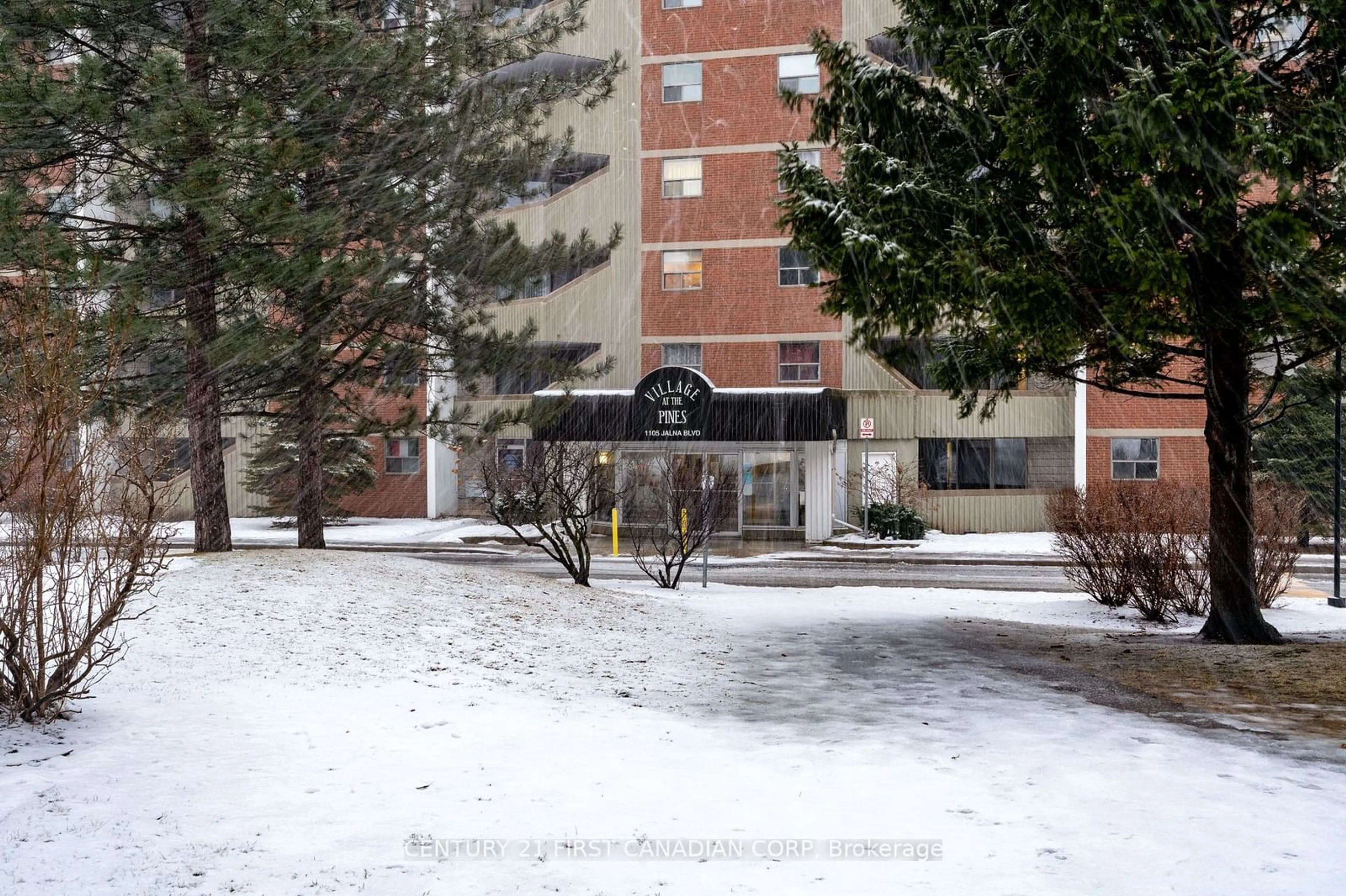 Patio, street for 1105 Jalna Blvd #401, London Ontario N6E 2S9