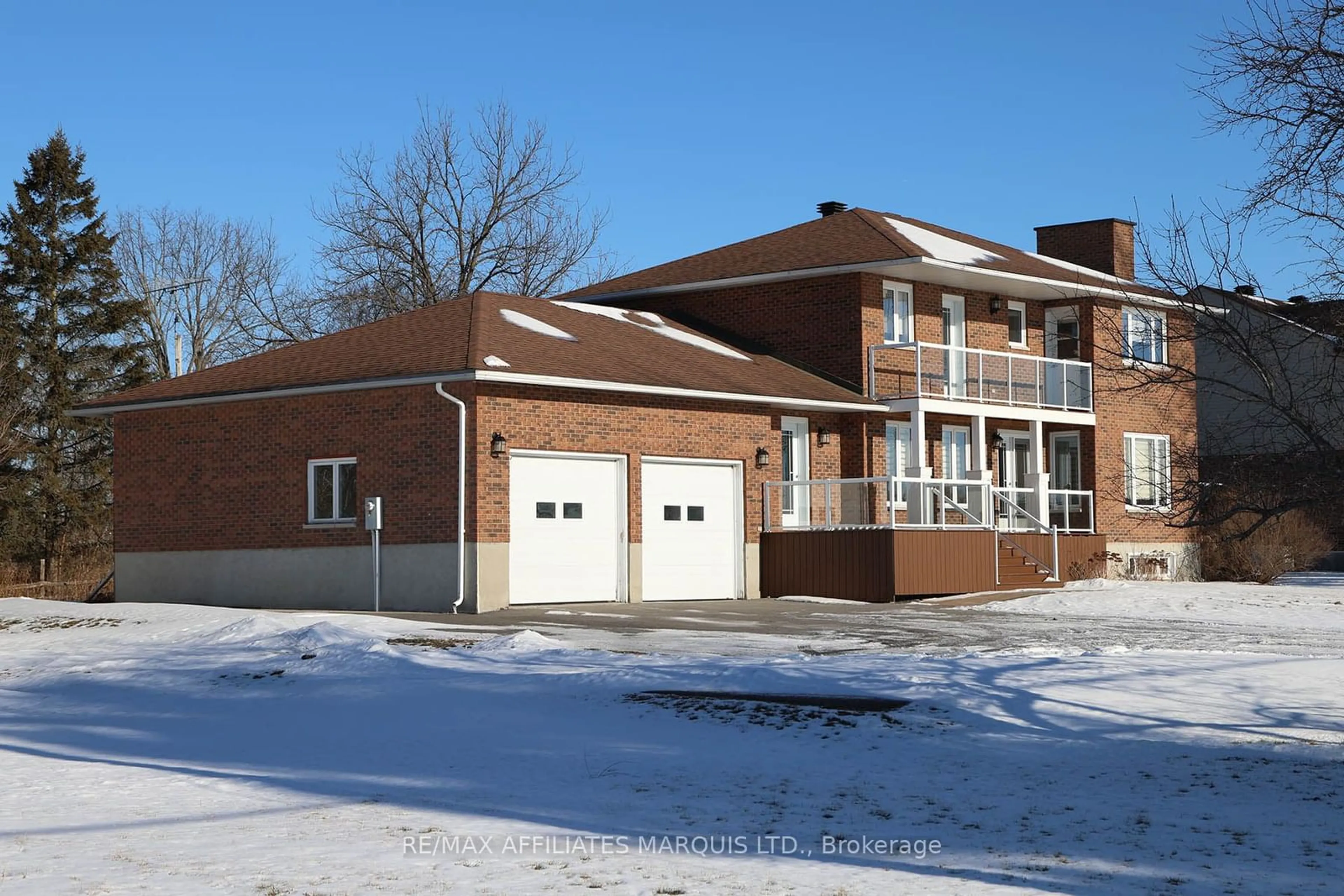 Home with brick exterior material, building for 12159 Lakeshore Dr, South Dundas Ontario K0C 1X0