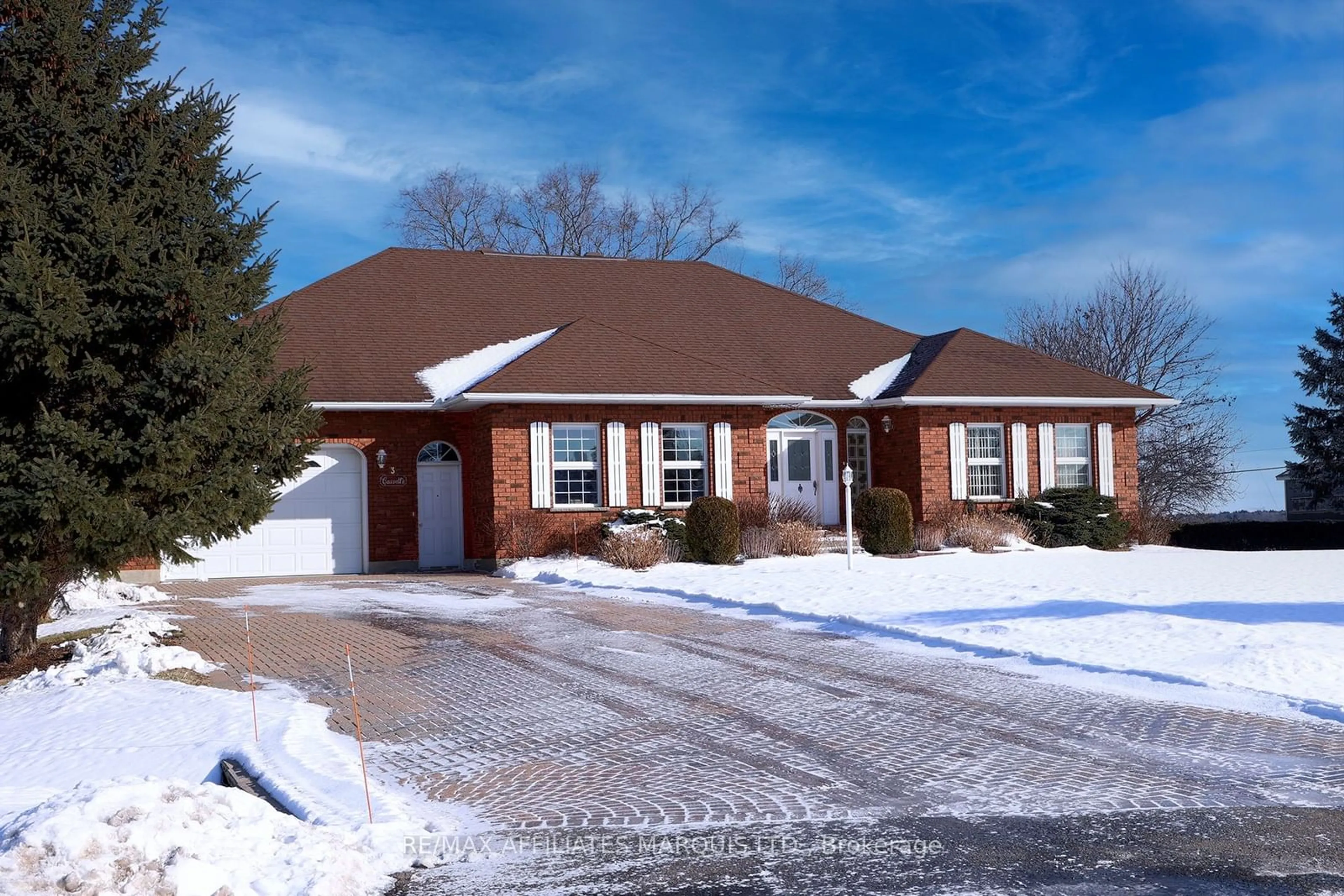 Home with brick exterior material, street for 3 Steward Dr, South Dundas Ontario K0C 1X0