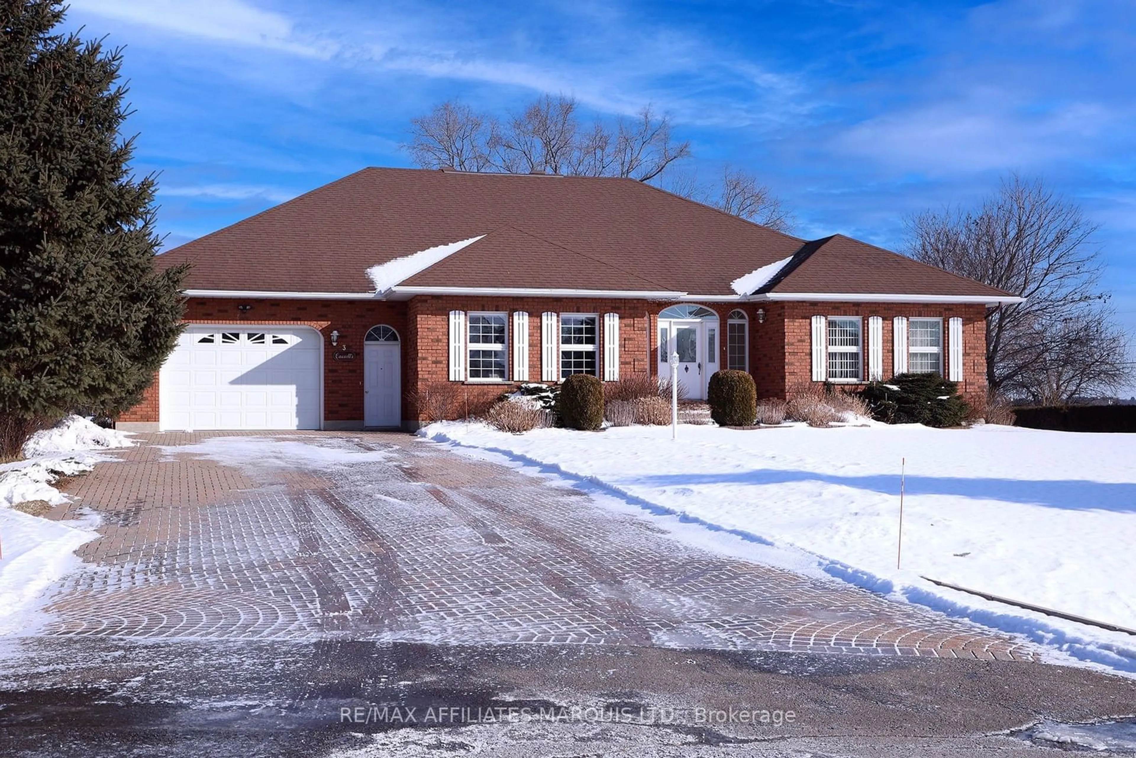 Home with brick exterior material, street for 3 Steward Dr, South Dundas Ontario K0C 1X0