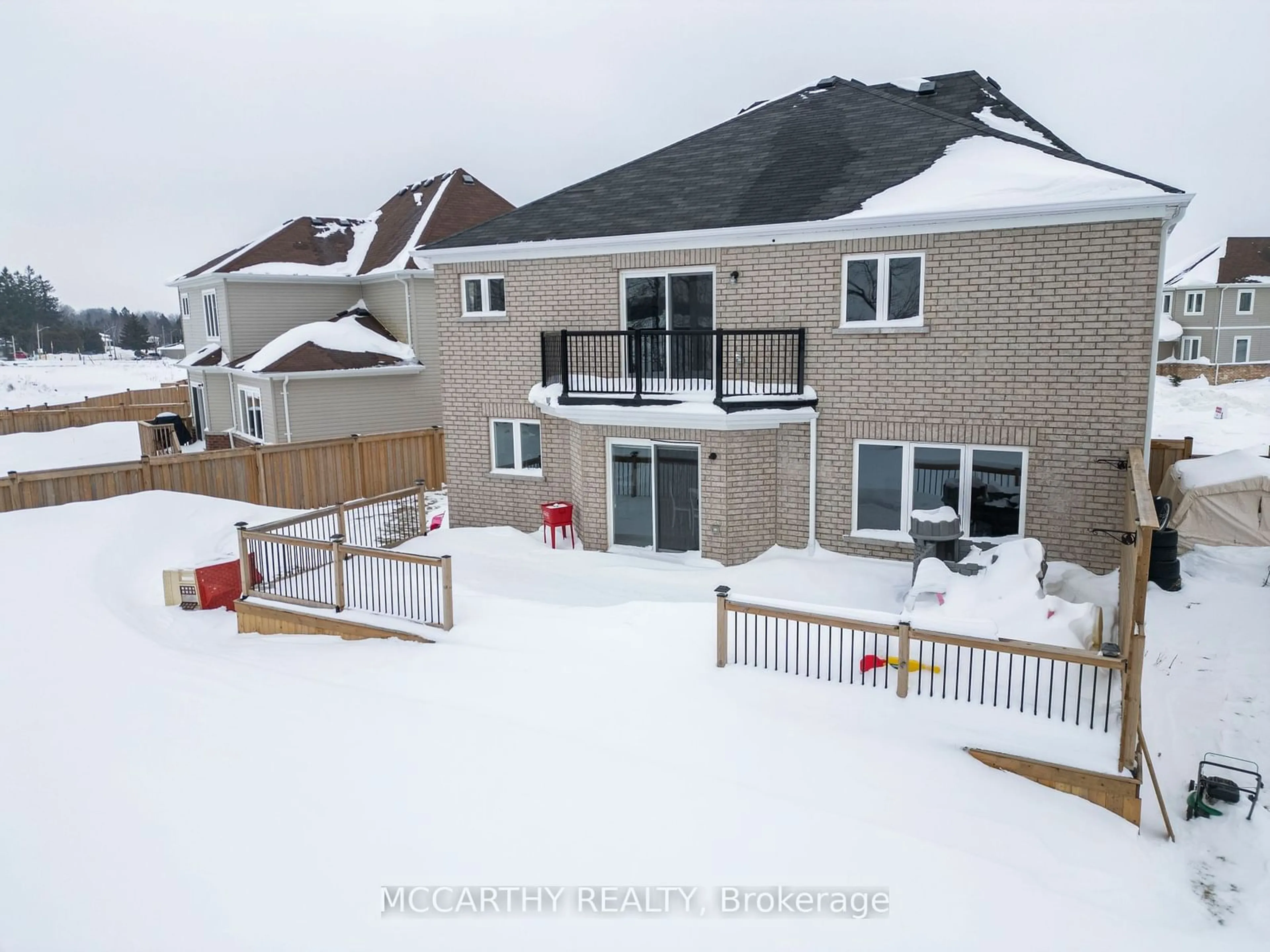 A pic from outside/outdoor area/front of a property/back of a property/a pic from drone, mountain view for 51 Todd Cres, Southgate Ontario N0C 1B0