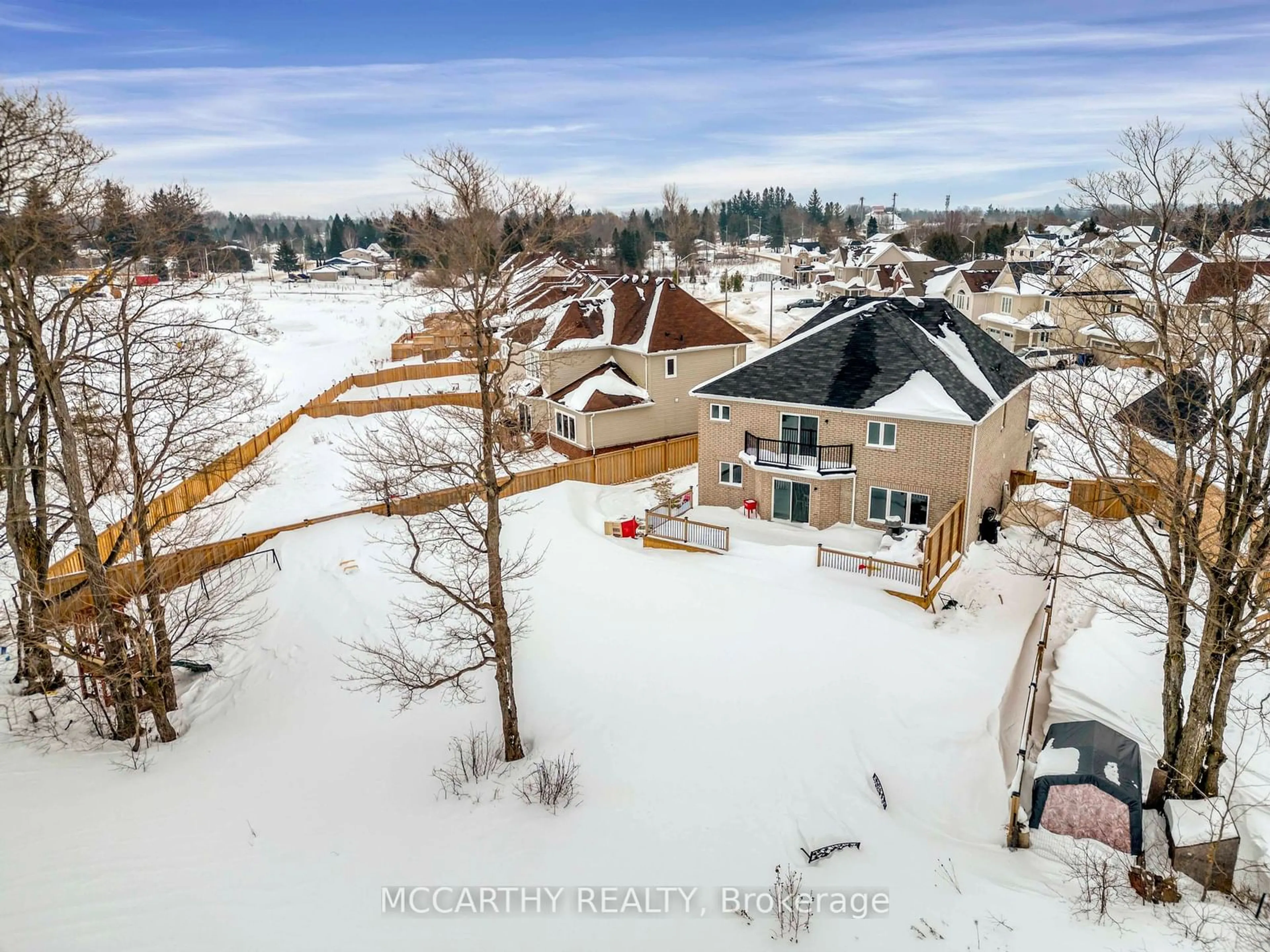 A pic from outside/outdoor area/front of a property/back of a property/a pic from drone, mountain view for 51 Todd Cres, Southgate Ontario N0C 1B0