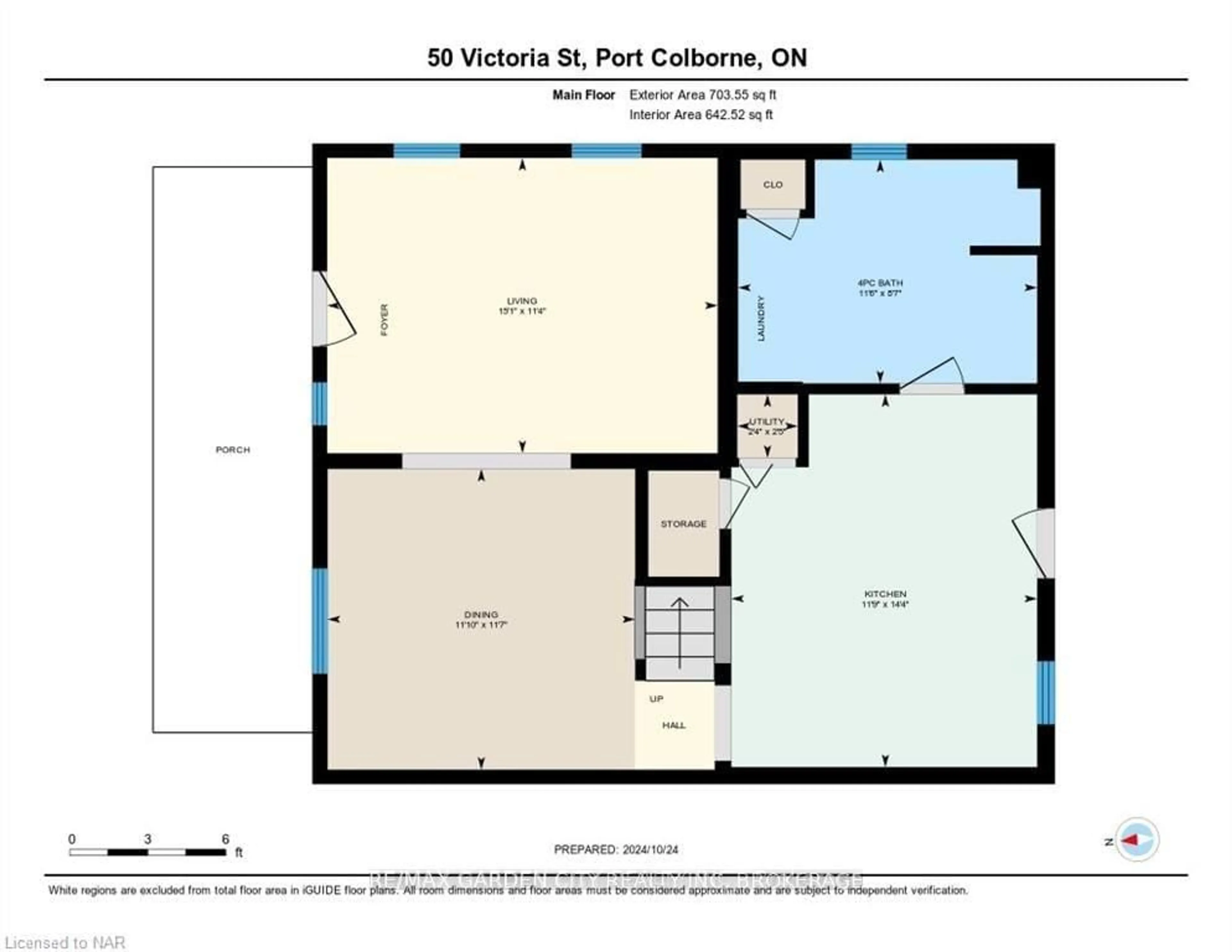 Floor plan for 50 Victoria St, Port Colborne Ontario L3K 2Y2