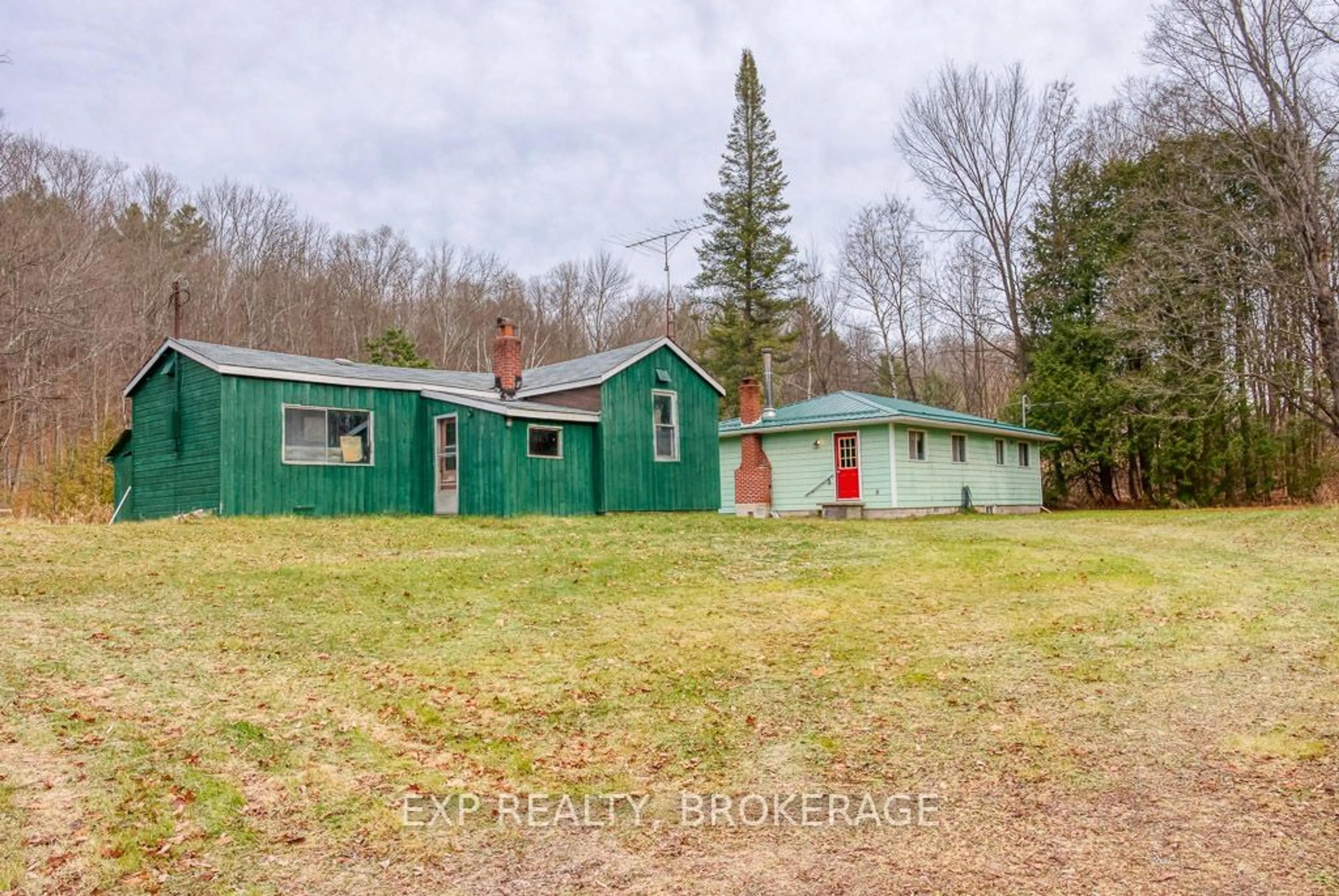 A pic from outside/outdoor area/front of a property/back of a property/a pic from drone, unknown for 28114C HWY 7, Central Frontenac Ontario K0H 2E0