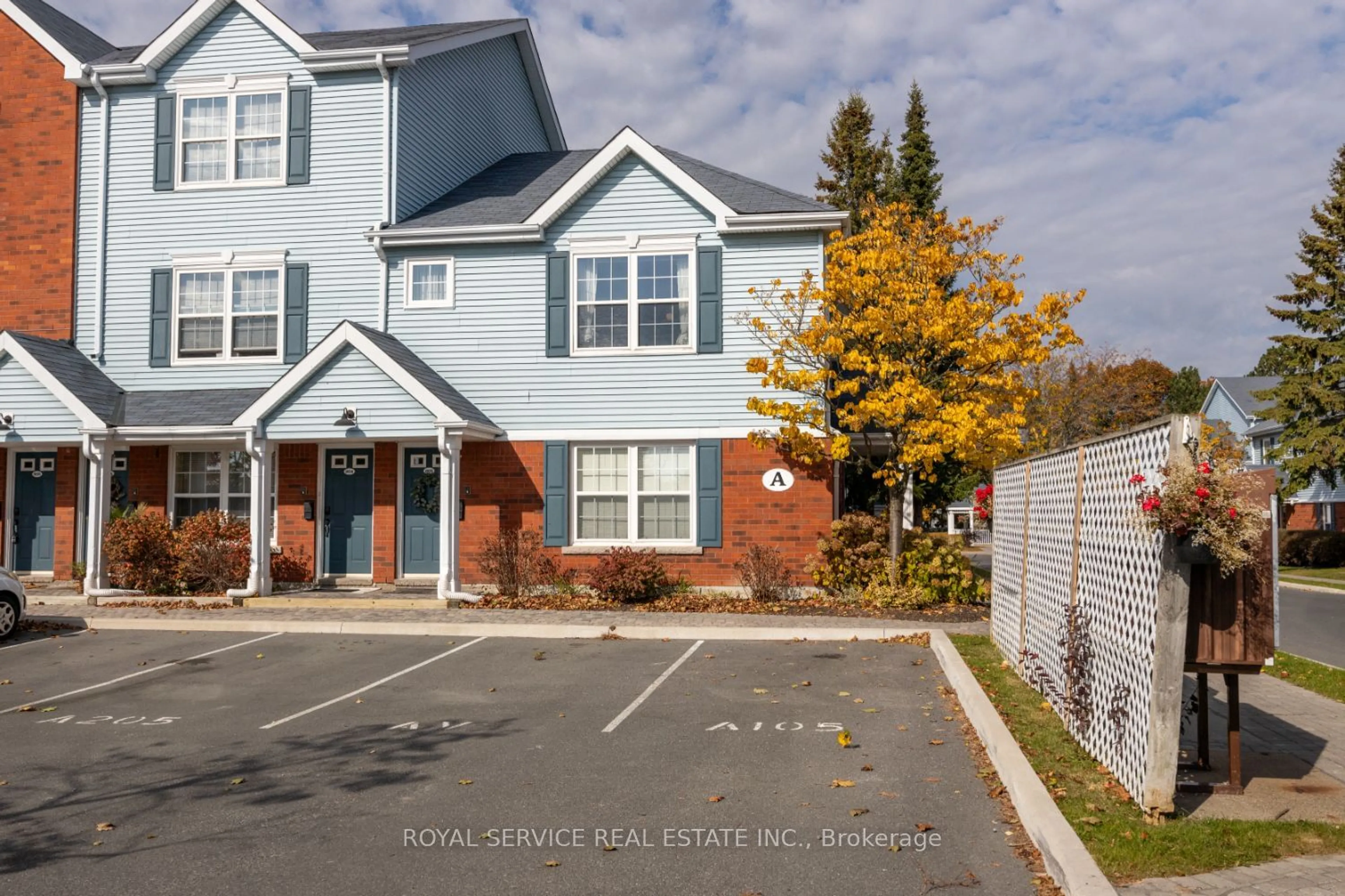 A pic from outside/outdoor area/front of a property/back of a property/a pic from drone, mountain view for 182 D'arcy St #A205, Cobourg Ontario K9A 5H9