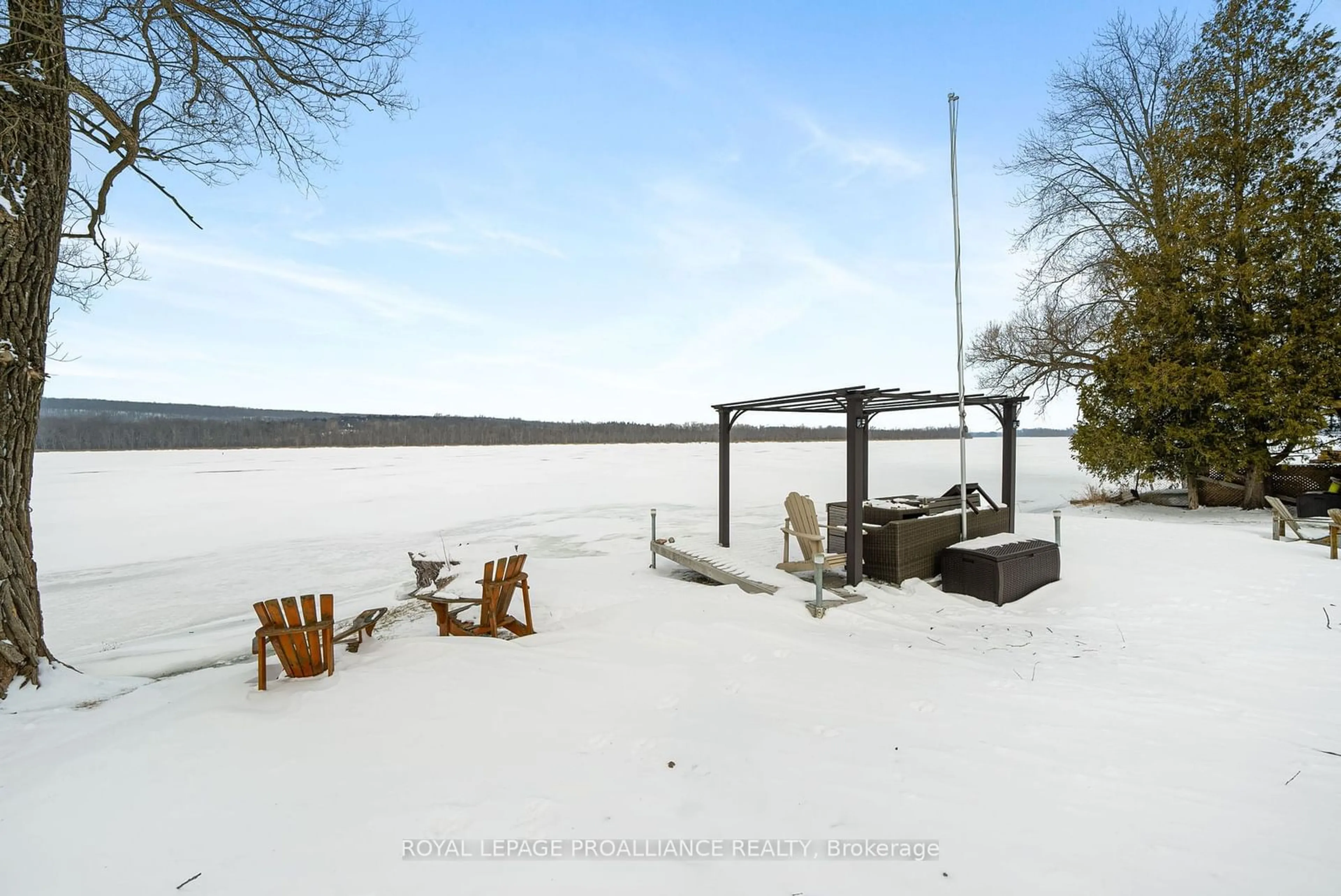 Patio, water/lake/river/ocean view for 33a Richardson Pt Lane, Quinte West Ontario K0K 2C0