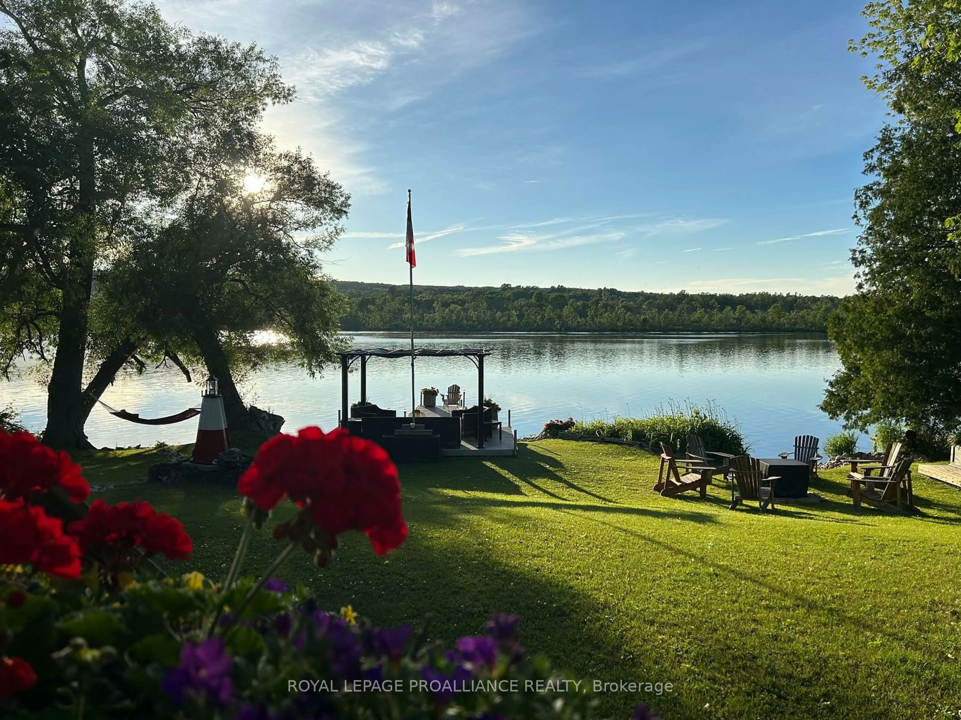 Patio, water/lake/river/ocean view for 33a Richardson Pt Lane, Quinte West Ontario K0K 2C0