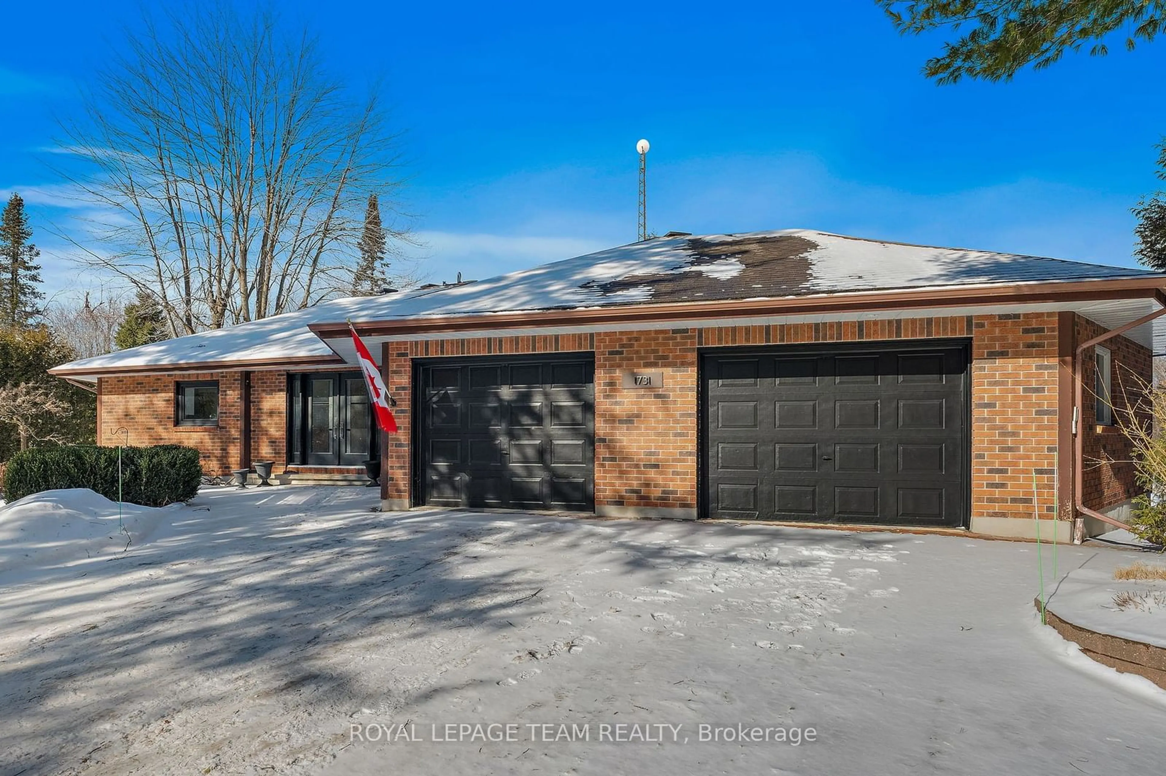 Home with brick exterior material, street for 1731 Century Rd, Manotick - Kars - Rideau Twp and Area Ontario K0A 2E0