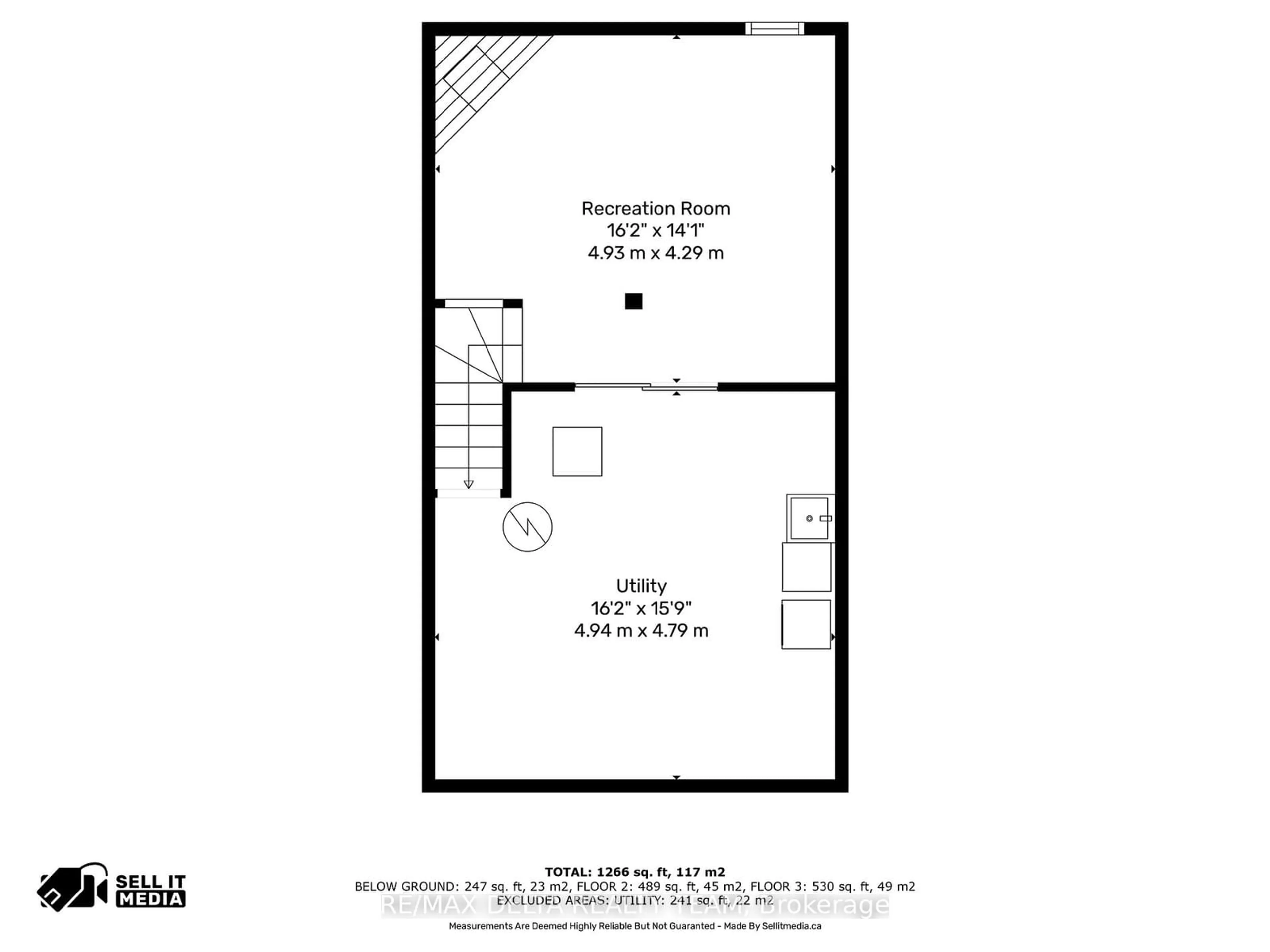 Floor plan for 4324 Meadowvale Lane, Cyrville - Carson Grove - Pineview Ontario K1B 5A2