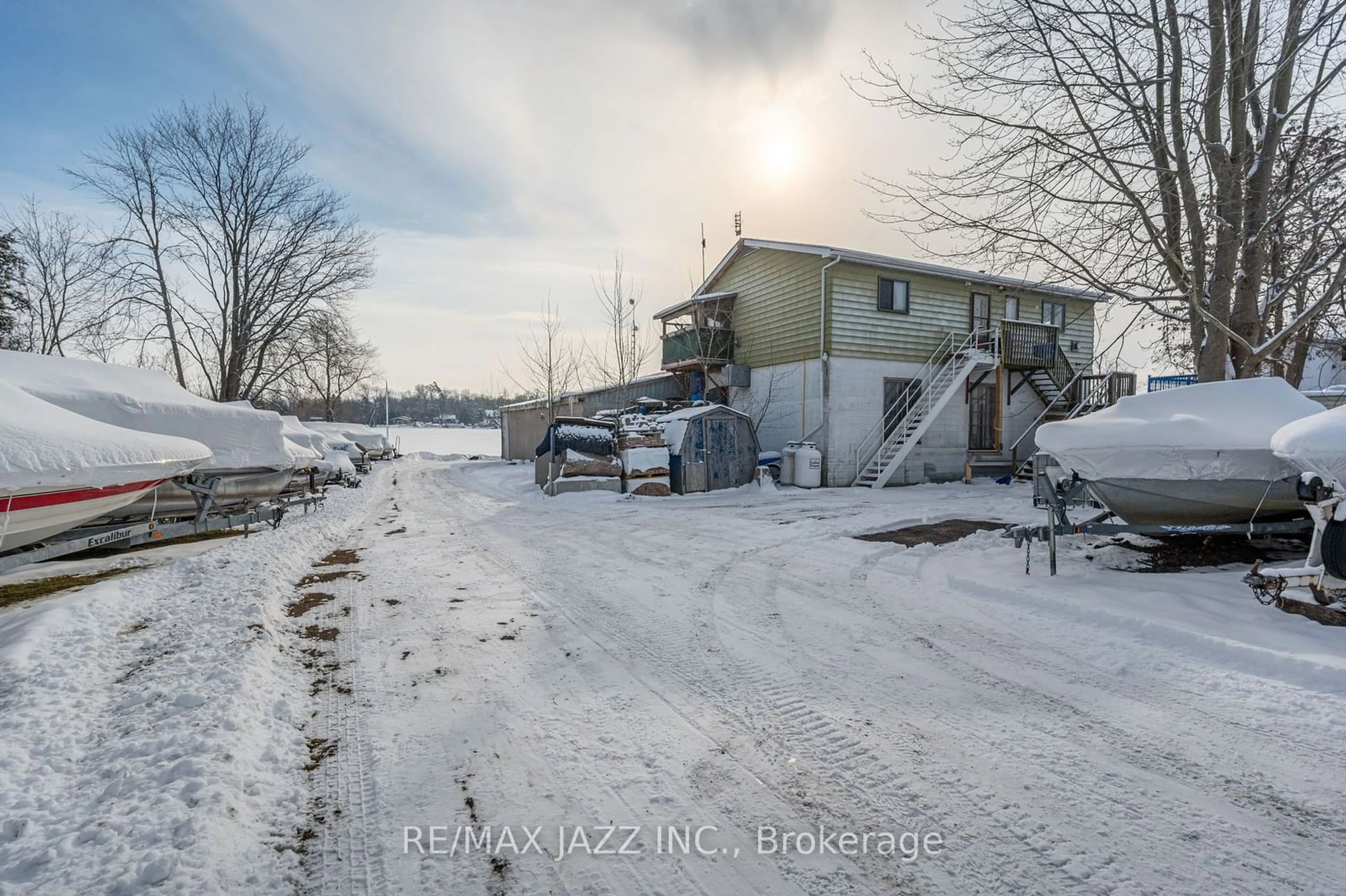 A pic from outside/outdoor area/front of a property/back of a property/a pic from drone, street for 1087 Island View Dr, Otonabee-South Monaghan Ontario K0L 1B0