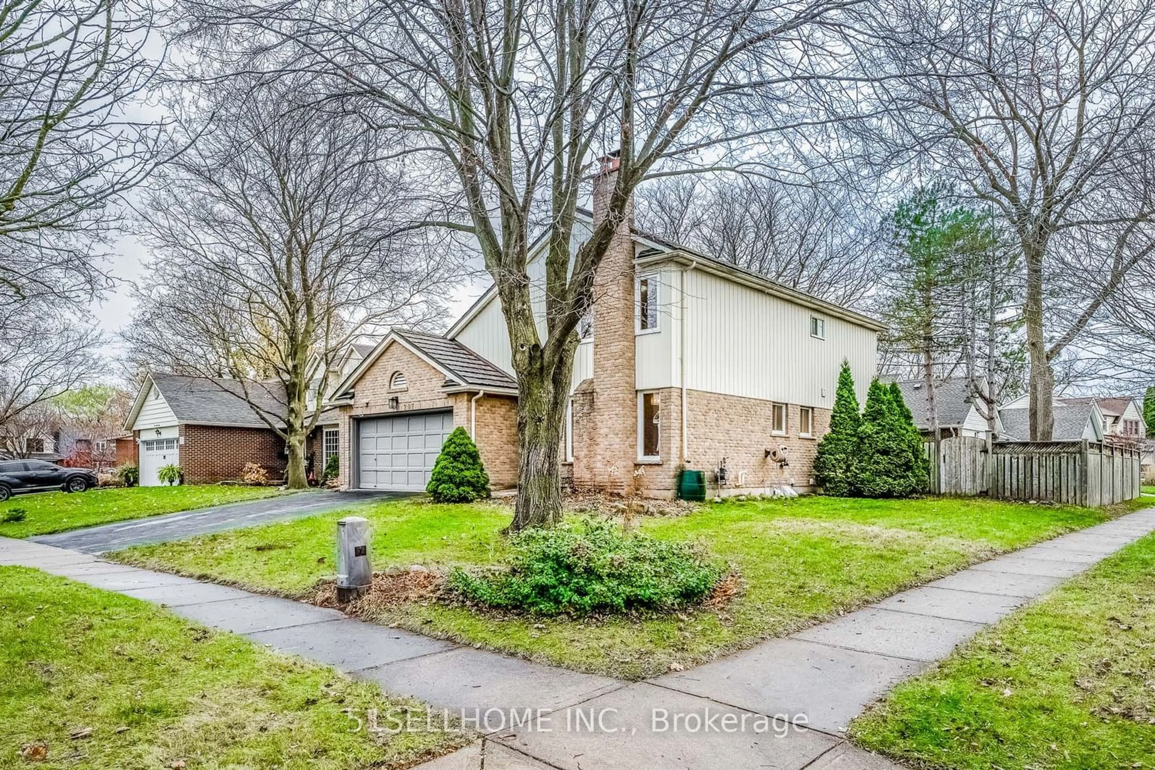 Home with brick exterior material, street for 297 Beechlawn Dr, Waterloo Ontario N2L 5W8