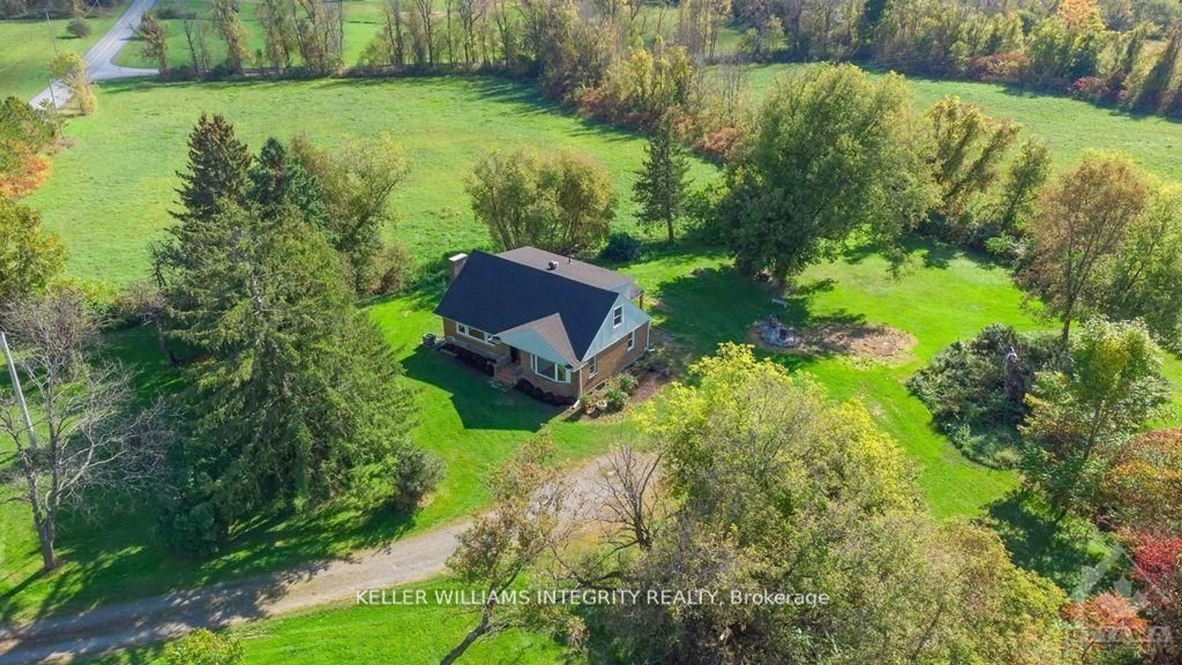 A pic from outside/outdoor area/front of a property/back of a property/a pic from drone, water/lake/river/ocean view for 4388 THIRD LINE Rd, South Glengarry Ontario K0C 1Z0