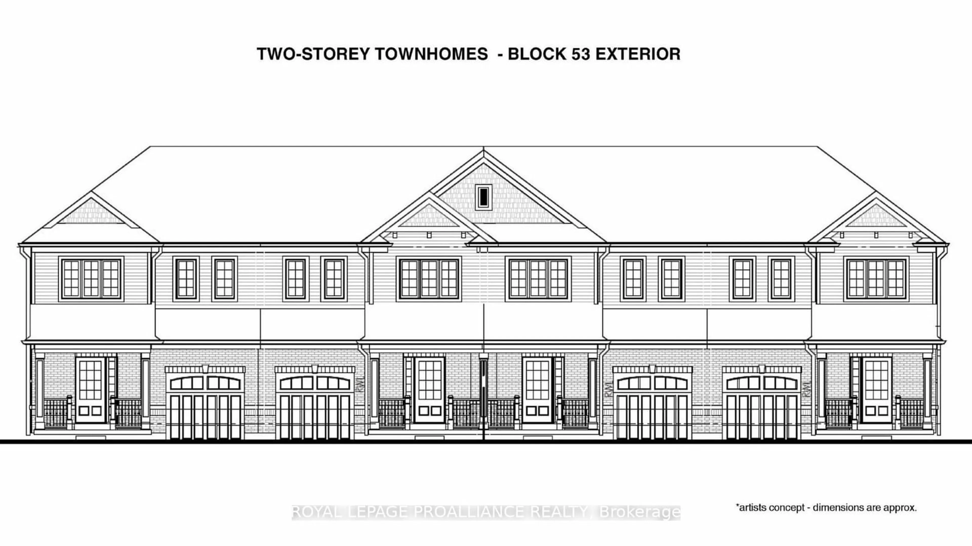 Floor plan for Blk 53 Drewery Rd #1, Cobourg Ontario K9A 3P5