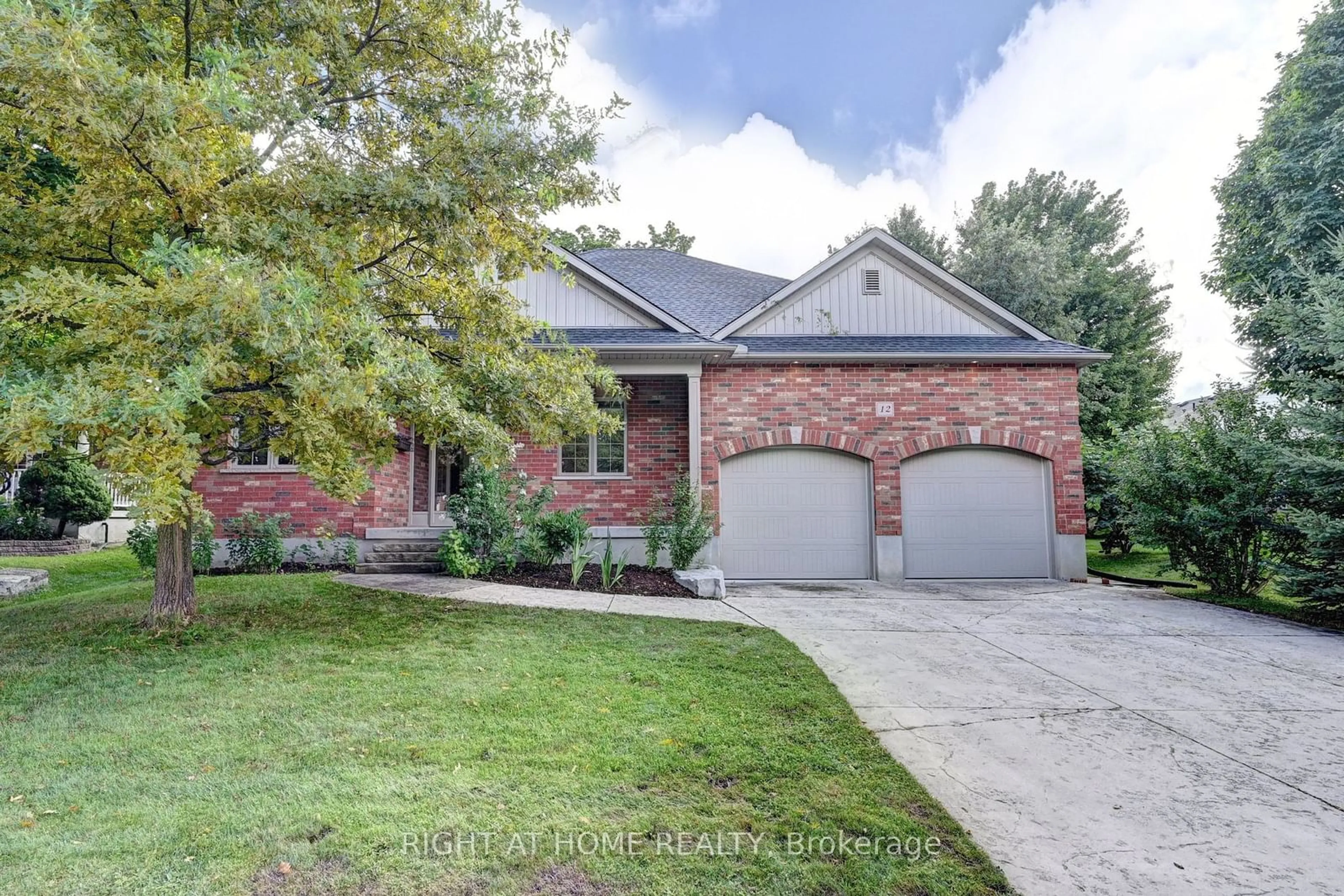 Home with brick exterior material, street for 12 shadywood Crt, Wellesley Ontario N0B 2T0