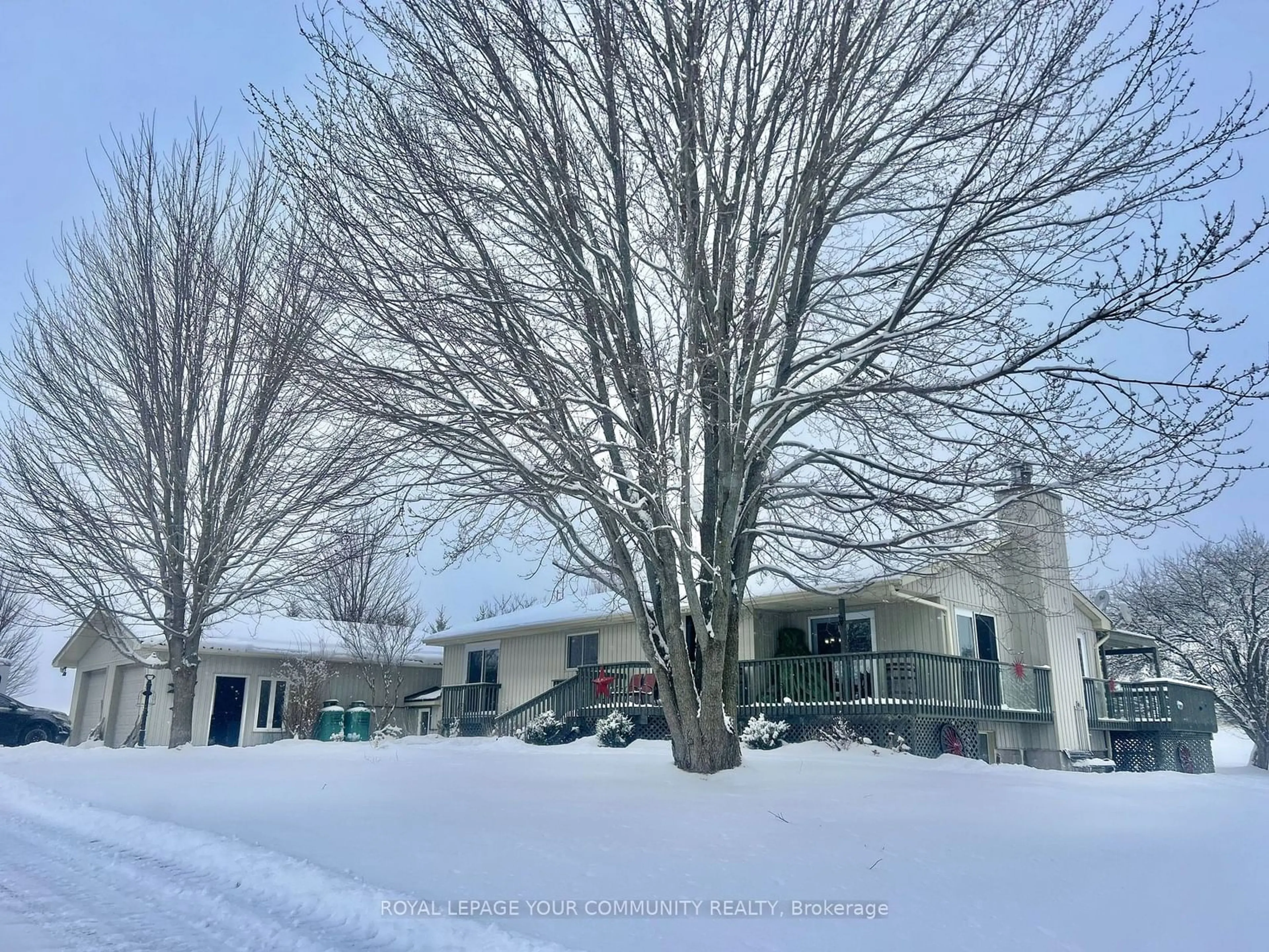 A pic from outside/outdoor area/front of a property/back of a property/a pic from drone, unknown for 88 Highland Rd, Alnwick/Haldimand Ontario K0K 2X0