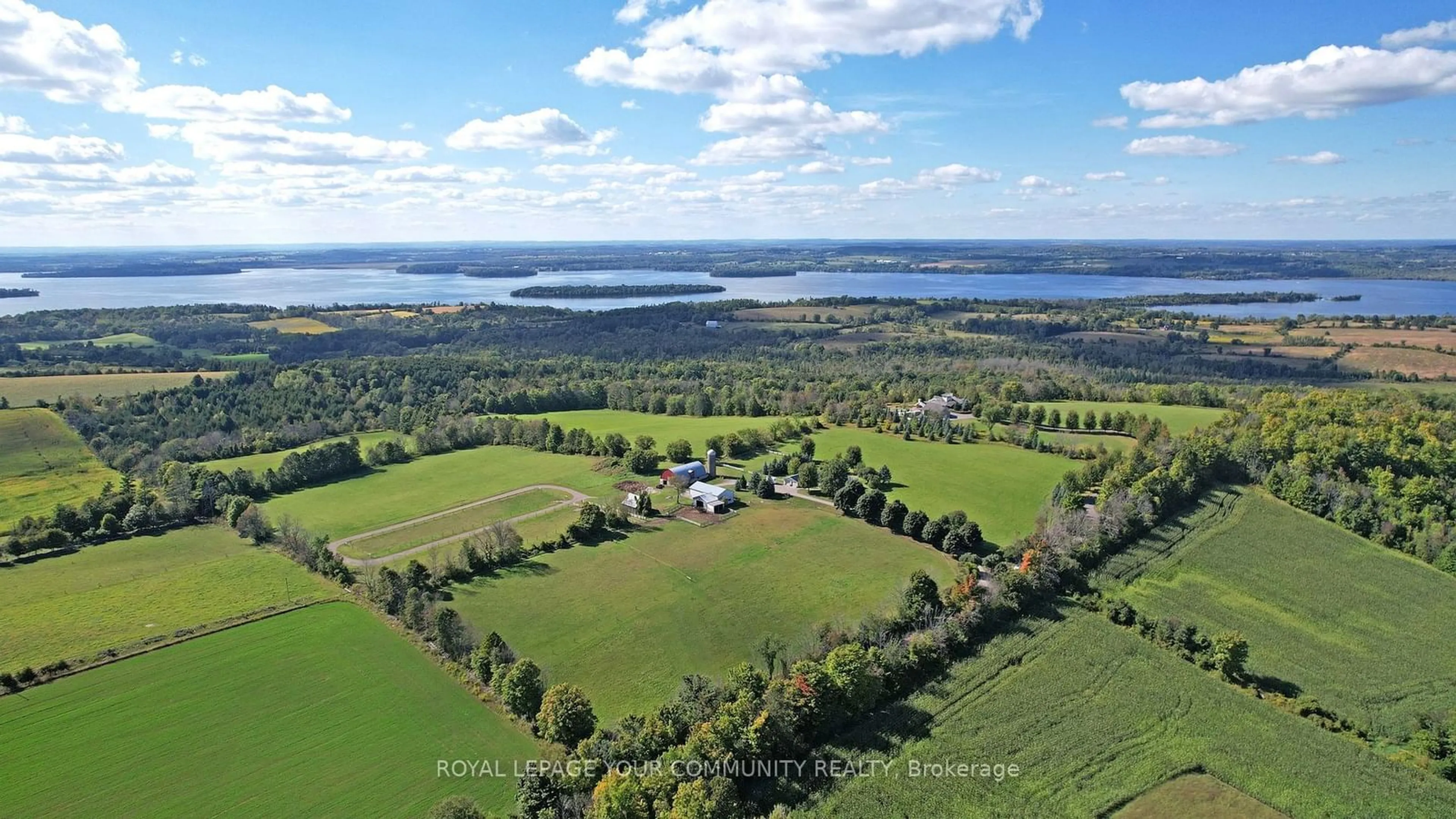 A pic from outside/outdoor area/front of a property/back of a property/a pic from drone, water/lake/river/ocean view for 88 Highland Rd, Alnwick/Haldimand Ontario K0K 2X0