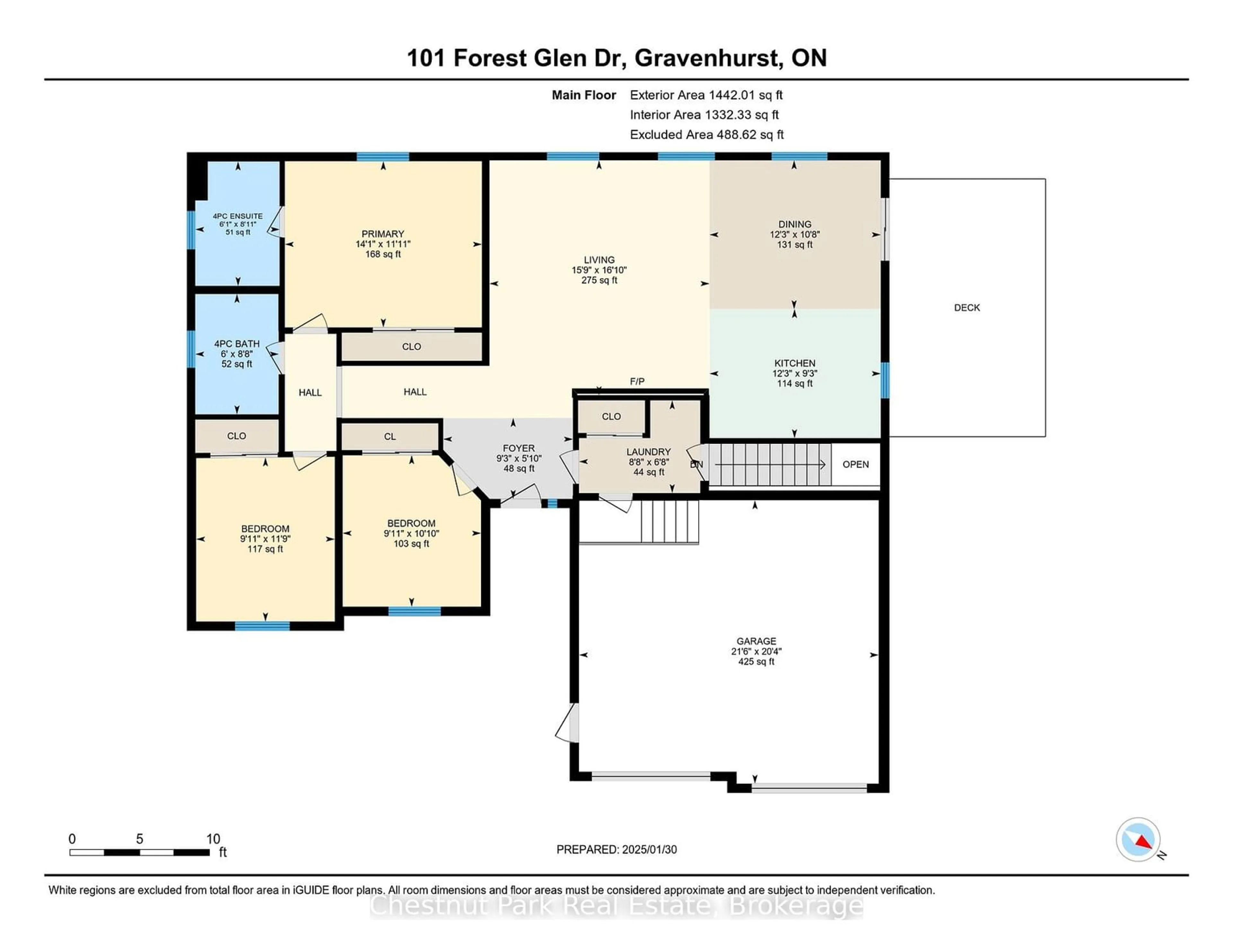 Floor plan for 101 Forest Glen Dr, Gravenhurst Ontario P1P 1A1