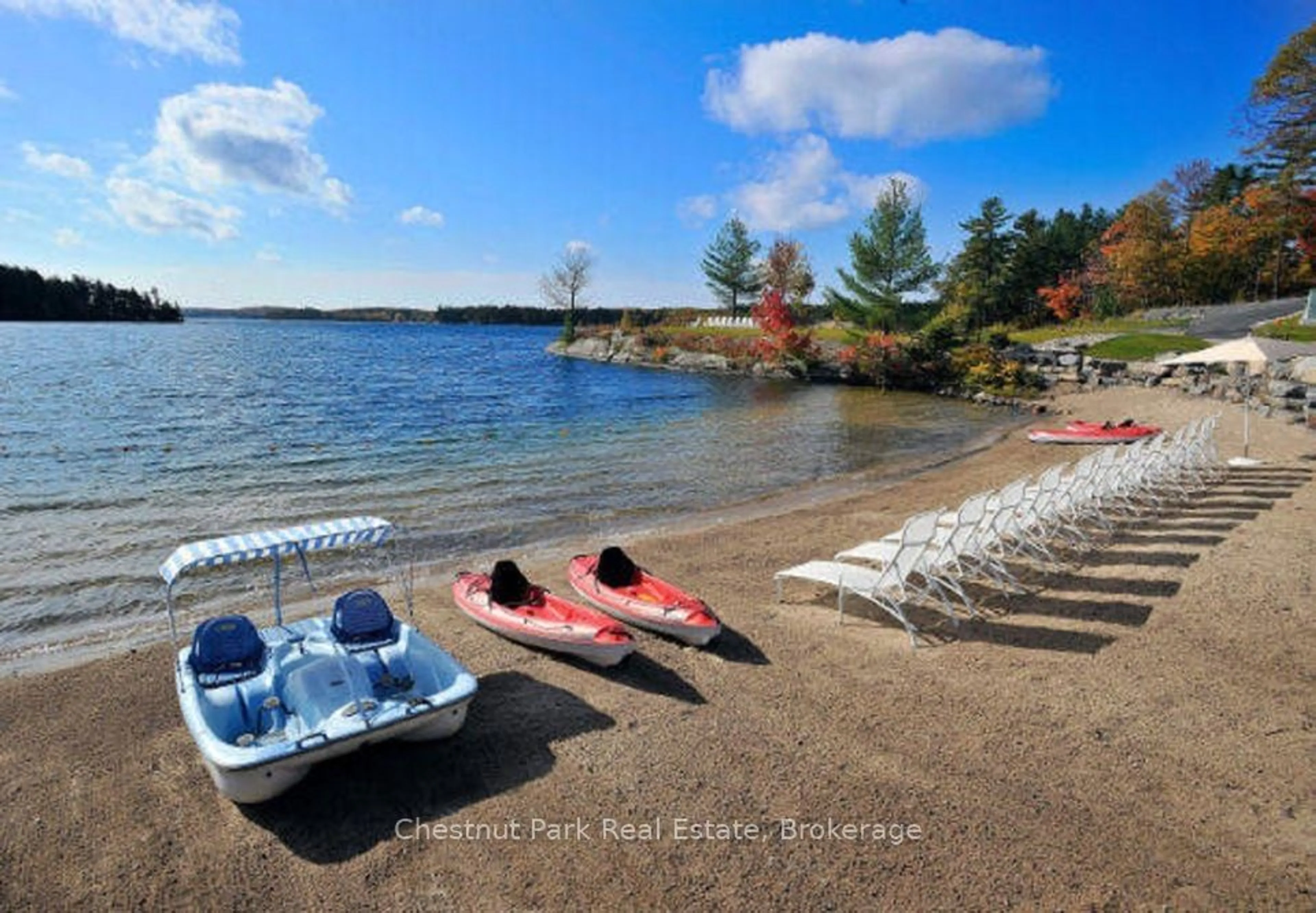 Patio, water/lake/river/ocean view for 1050 PAIGNTON HOUSE Rd #1245, Muskoka Lakes Ontario P0B 1G0