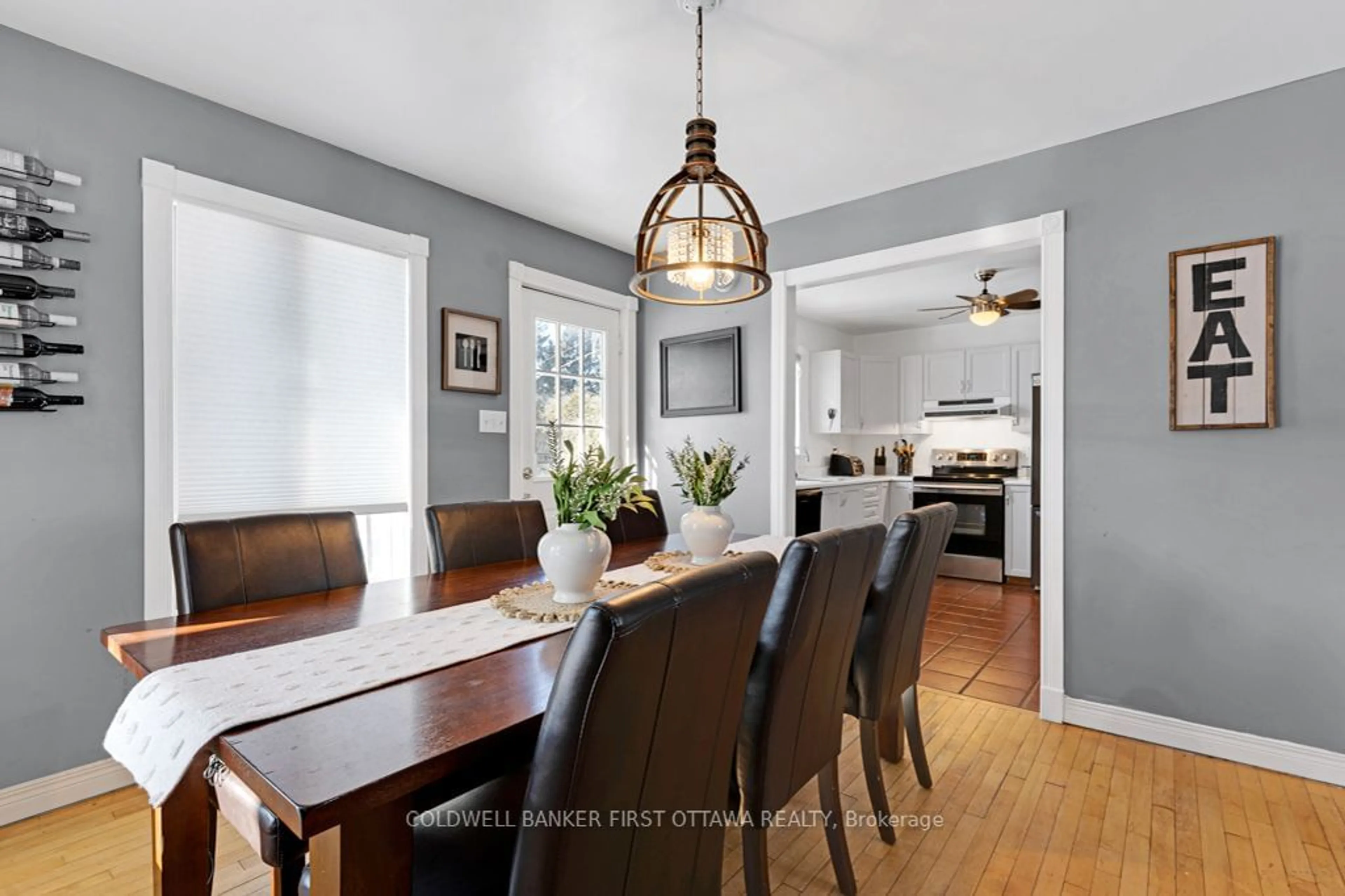 Dining room, wood/laminate floor for 330 Nursery Rd, North Grenville Ontario K0G 1J0