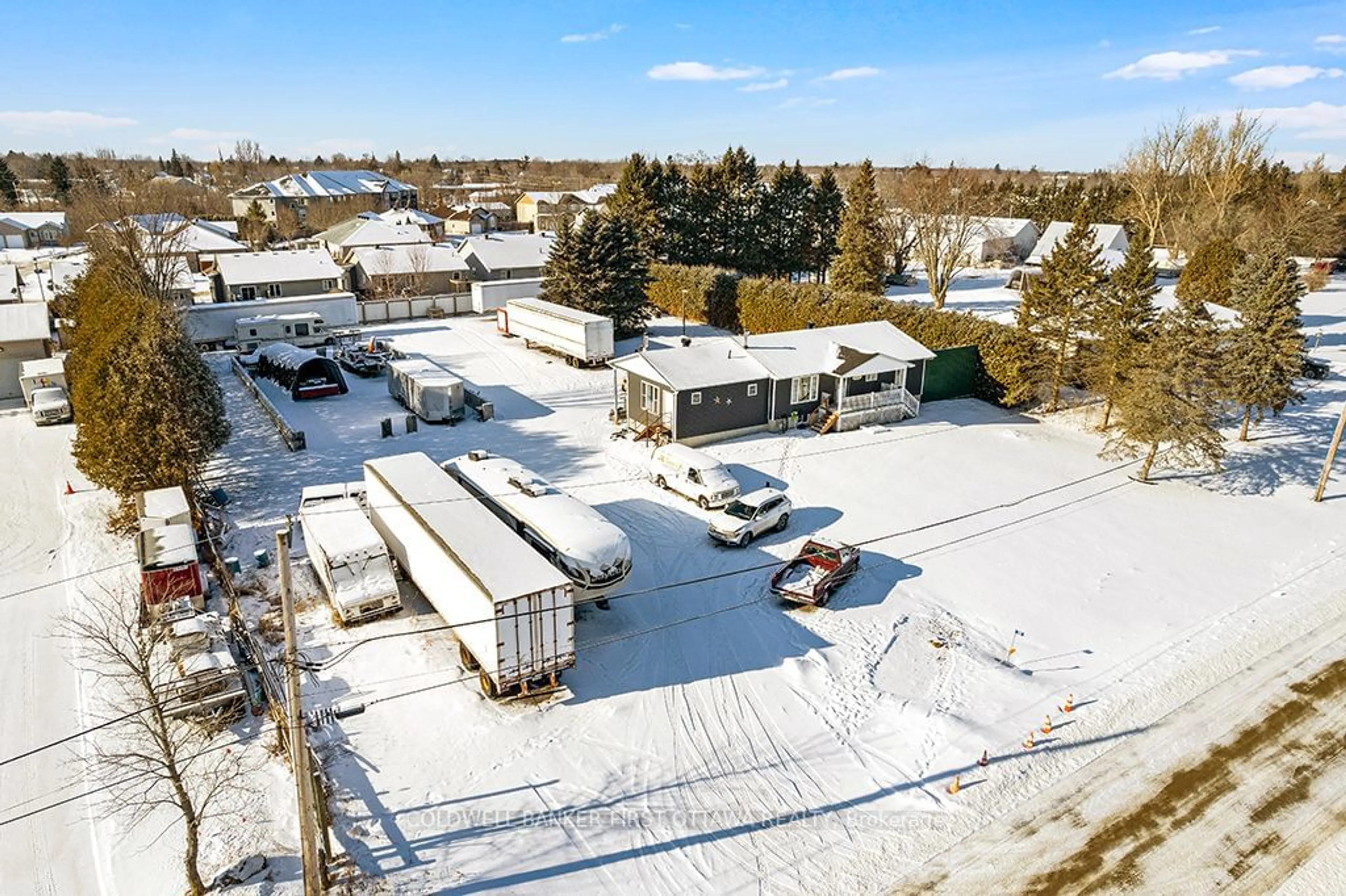 A pic from outside/outdoor area/front of a property/back of a property/a pic from drone, unknown for 330 Nursery Rd, North Grenville Ontario K0G 1J0